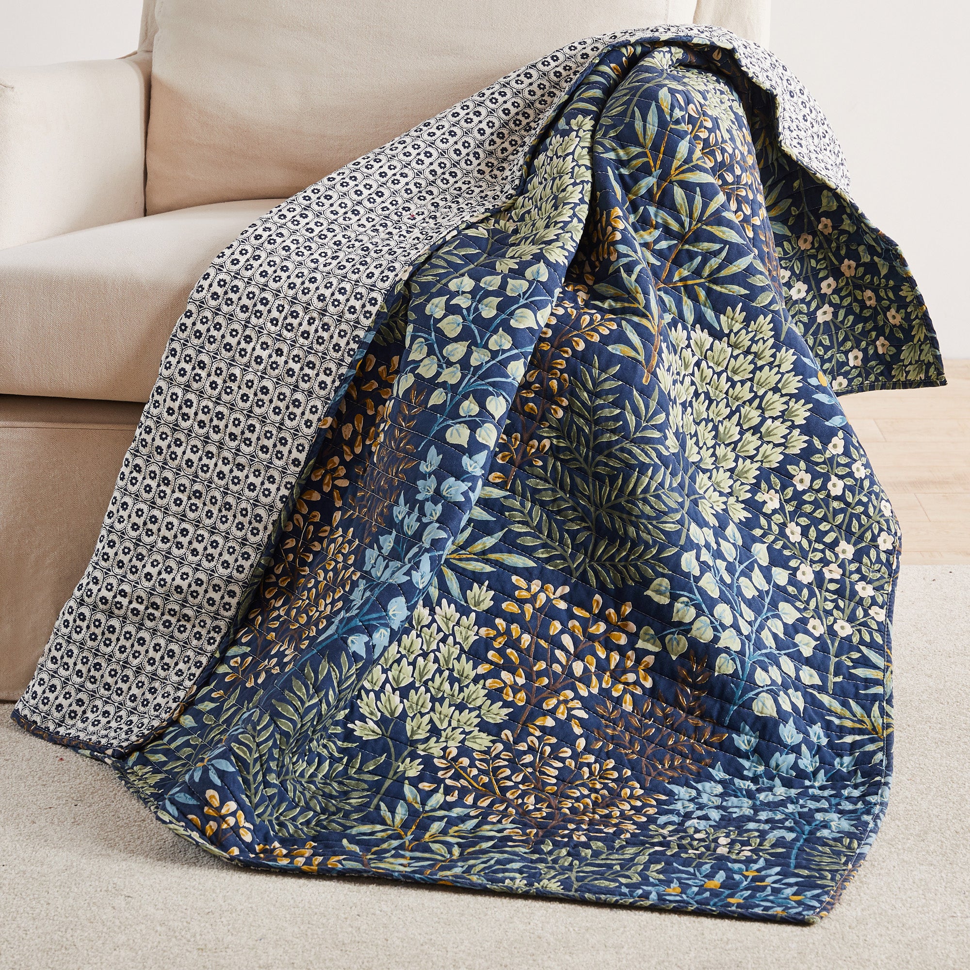 Levtex Home English Forest Quilted Throw Throws
