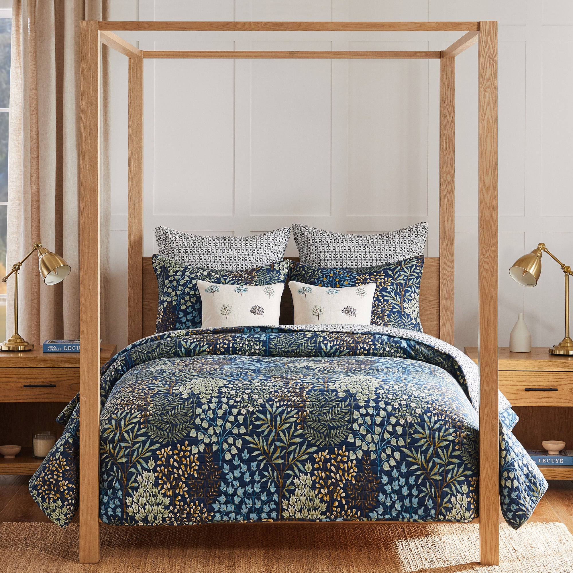 Levtex Home English Forest Euro Sham Set of 2 Euro Shams