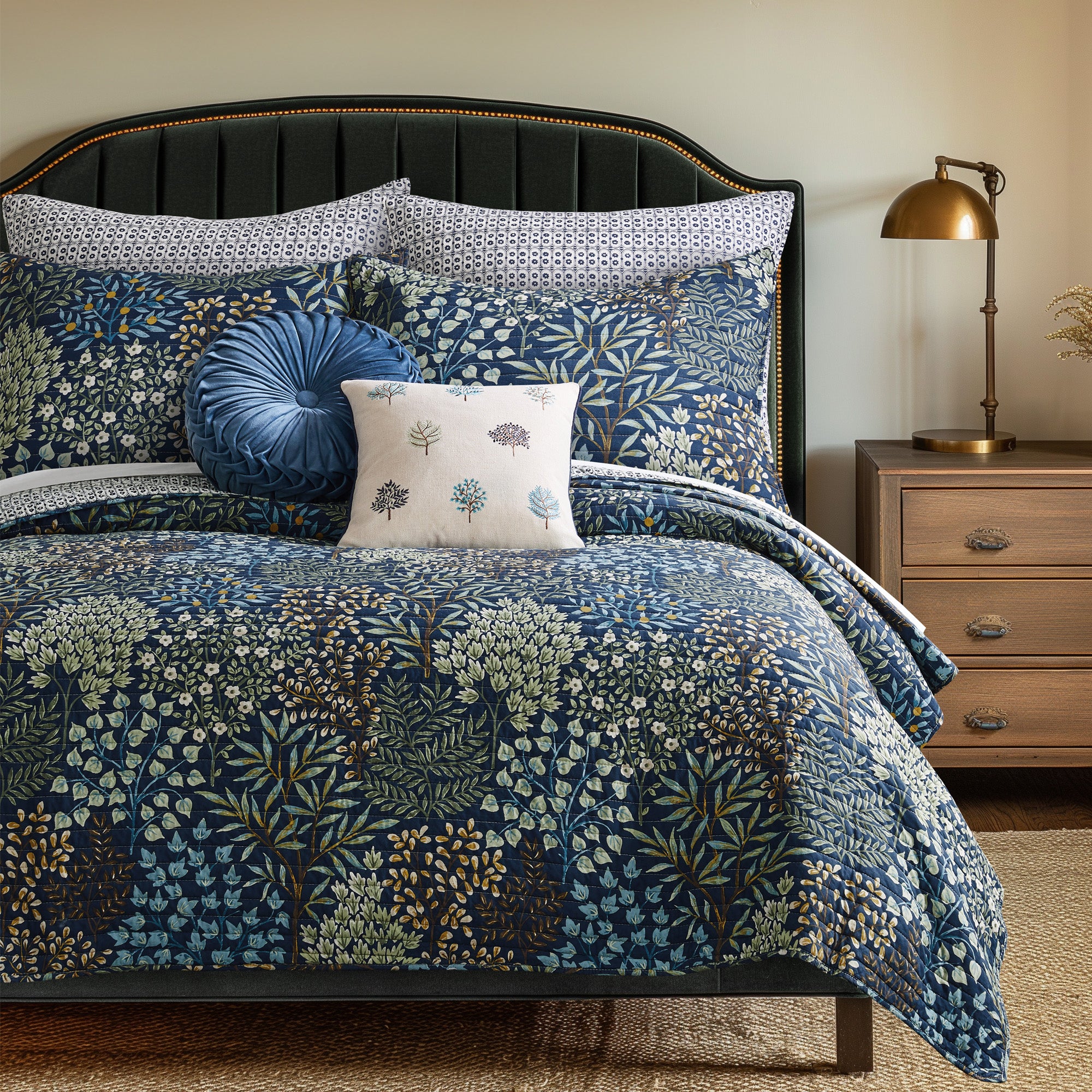 Levtex Home English Forest Euro Sham Set of 2 Euro Shams