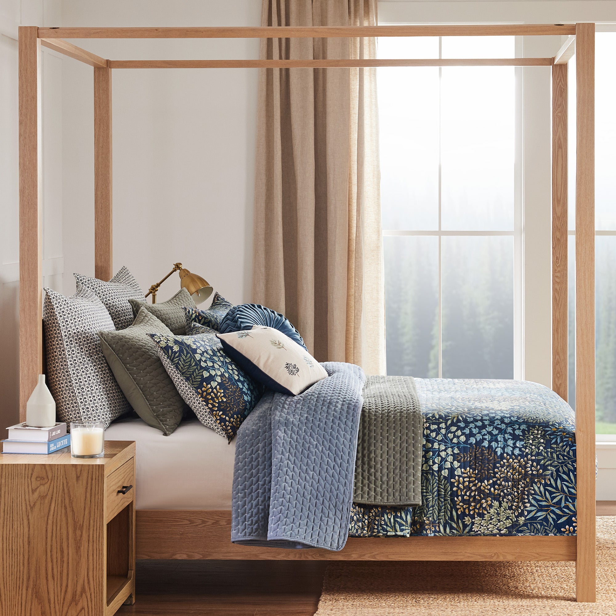 Levtex Home English Forest Euro Sham Set of 2 Euro Shams