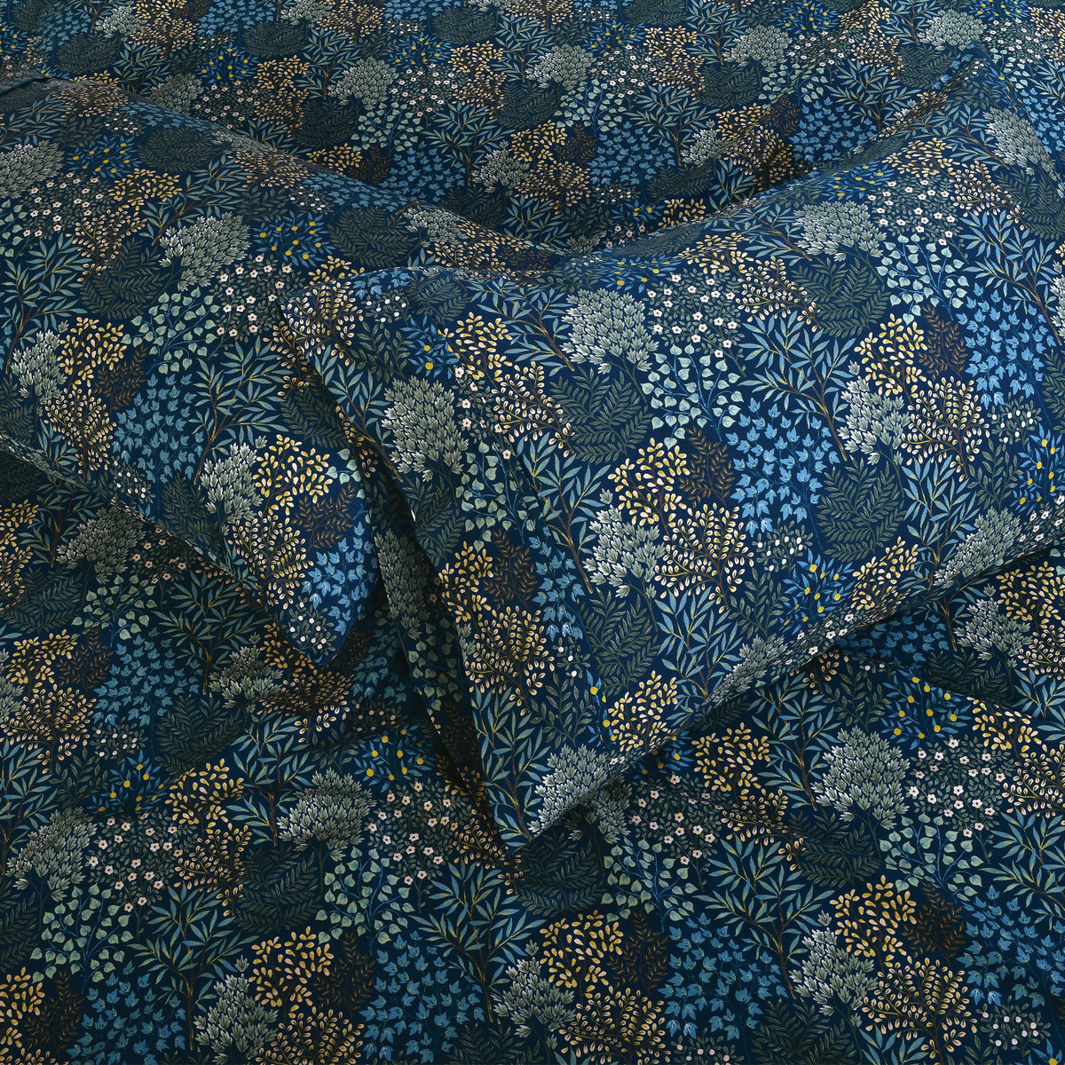 English Forest Cotton Sateen Pillowcase Set