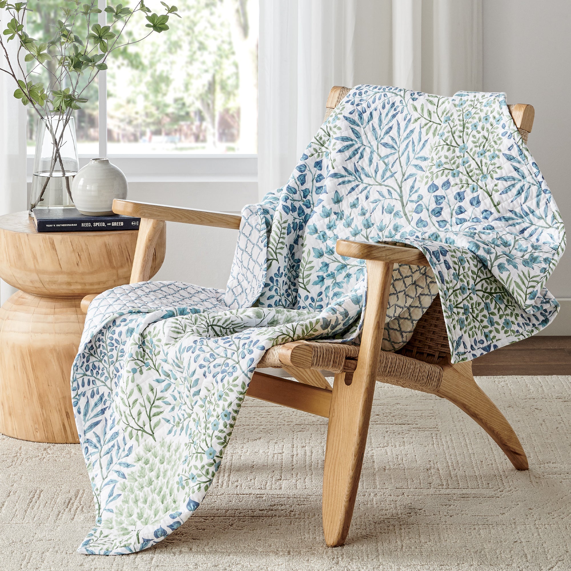Levtex Home English Forest Quilted Throw Throws