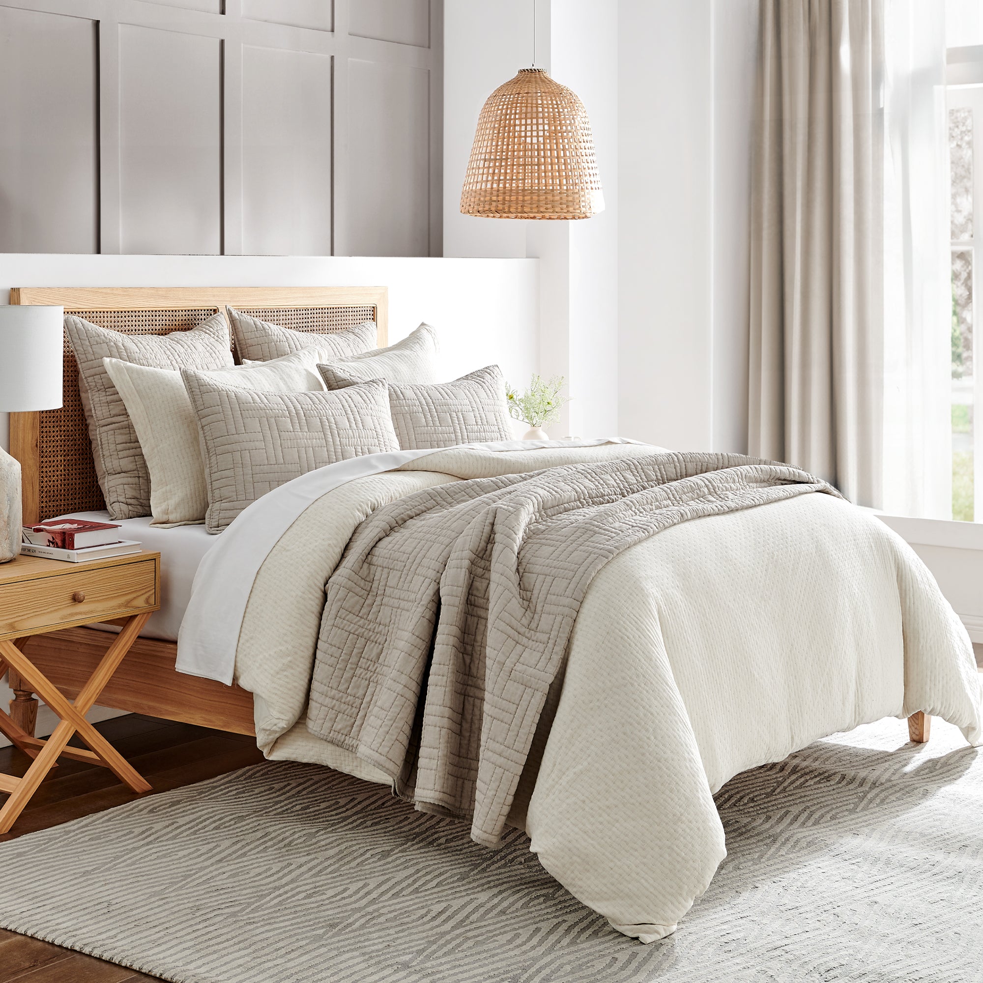 Levtex Home Reede Muslin Duvet Cover Set Duvets