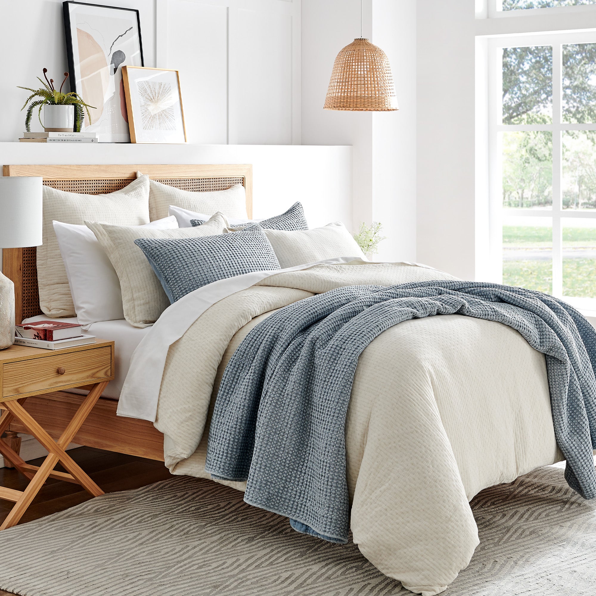 Levtex Home Reede Muslin Duvet Cover Set Duvets