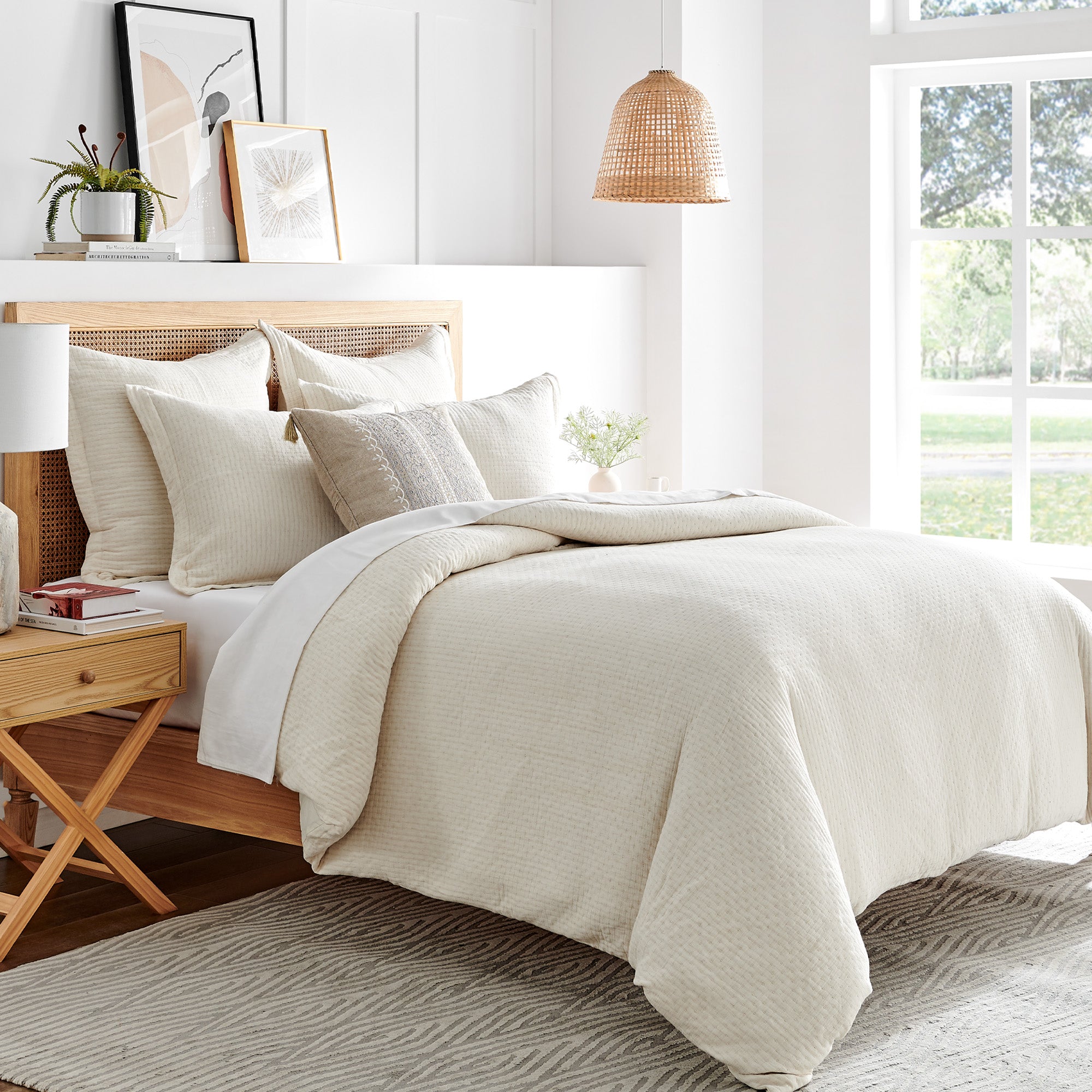 Levtex Home Reede Muslin Euro Sham set of 2 Euro Shams