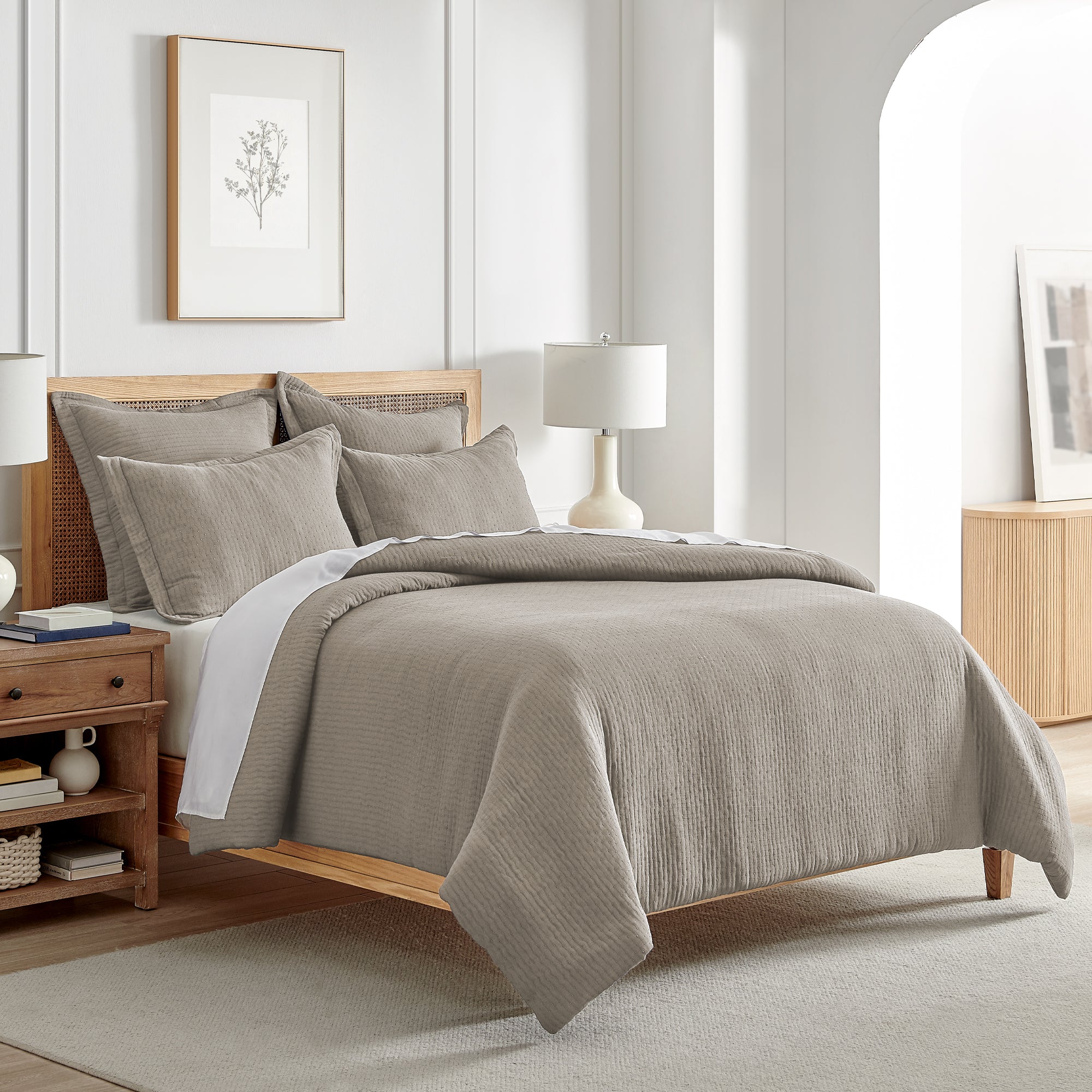 Levtex Home Reede Muslin Euro Sham set of 2 Euro Shams