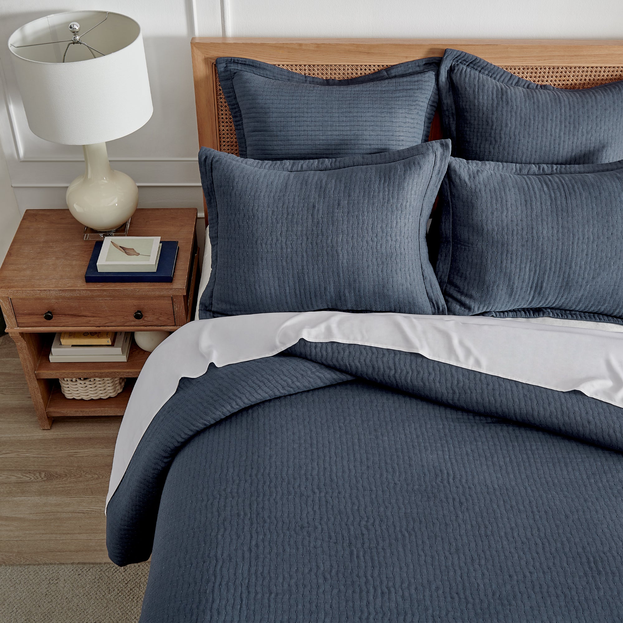 Levtex Home Reede Muslin Euro Sham set of 2 Euro Shams