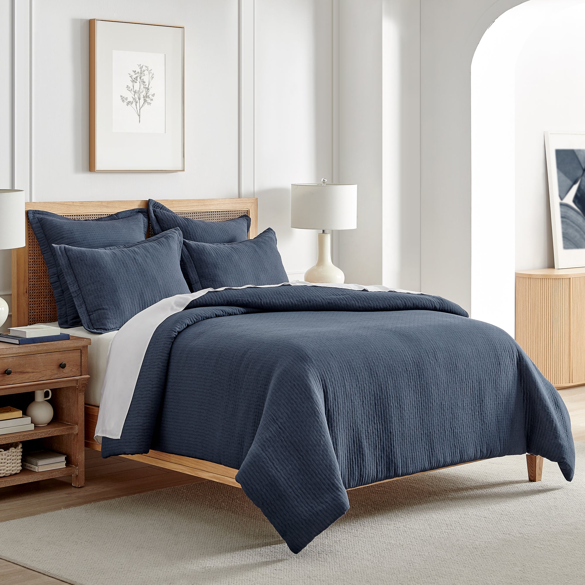 Levtex Home Reede Muslin Euro Sham set of 2 Euro Shams