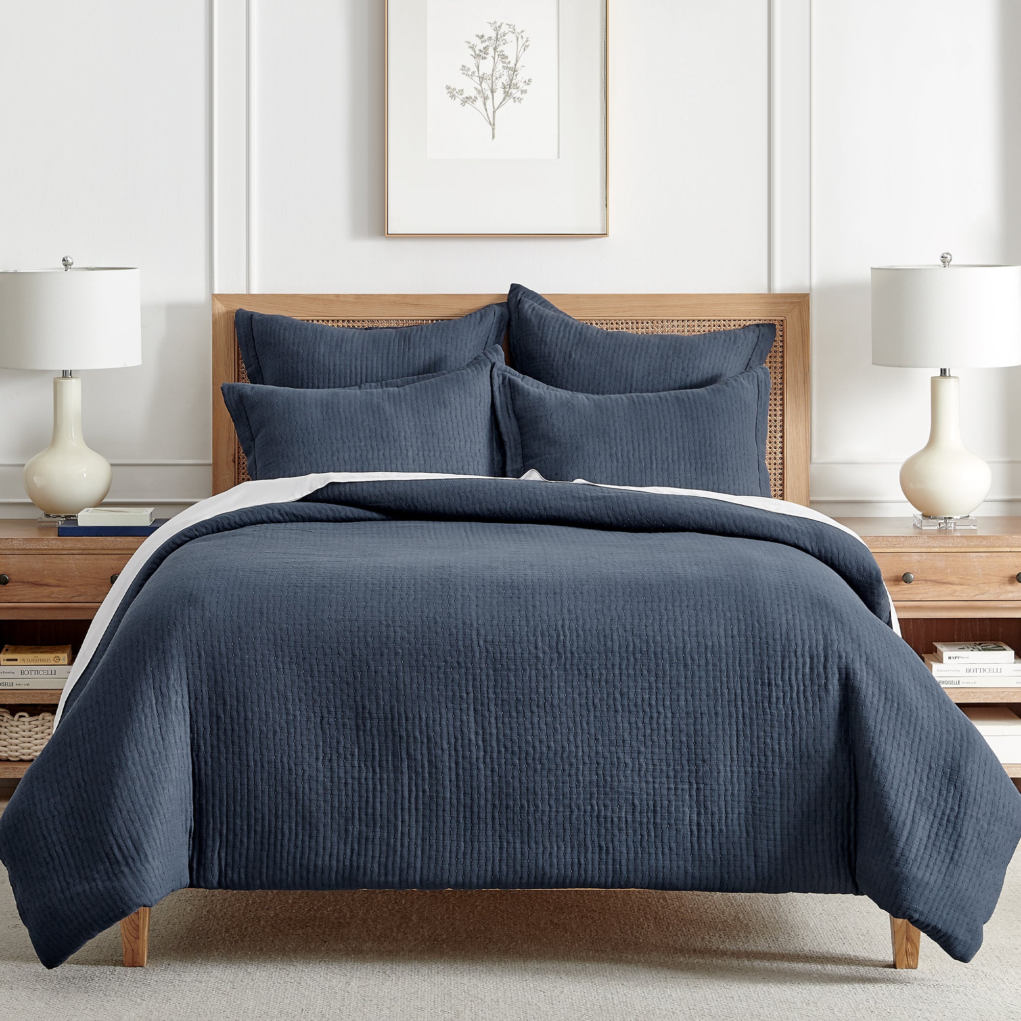Levtex Home Reede Muslin Euro Sham set of 2 Euro Shams