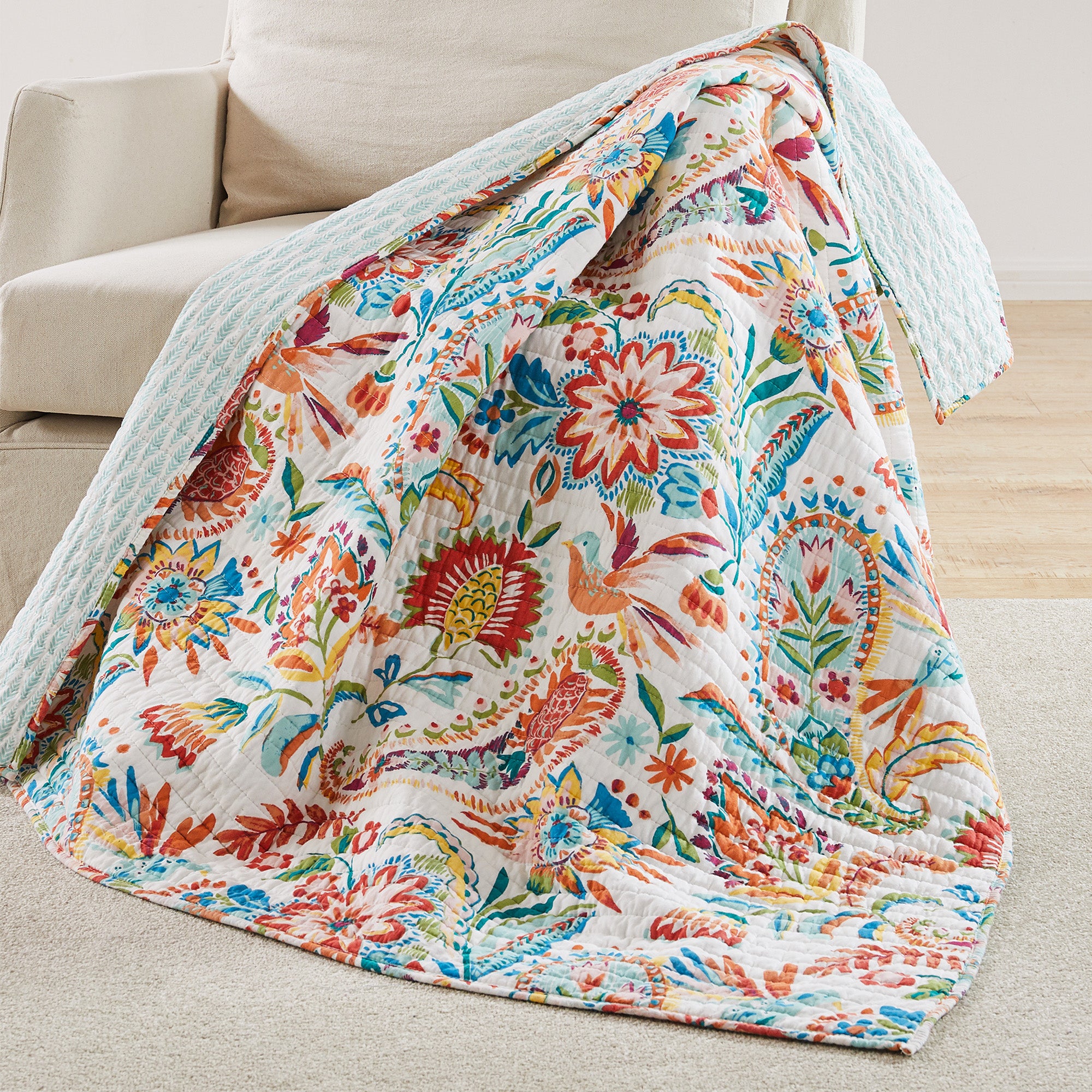 Levtex Home Maravilla Quilted Throw Throws