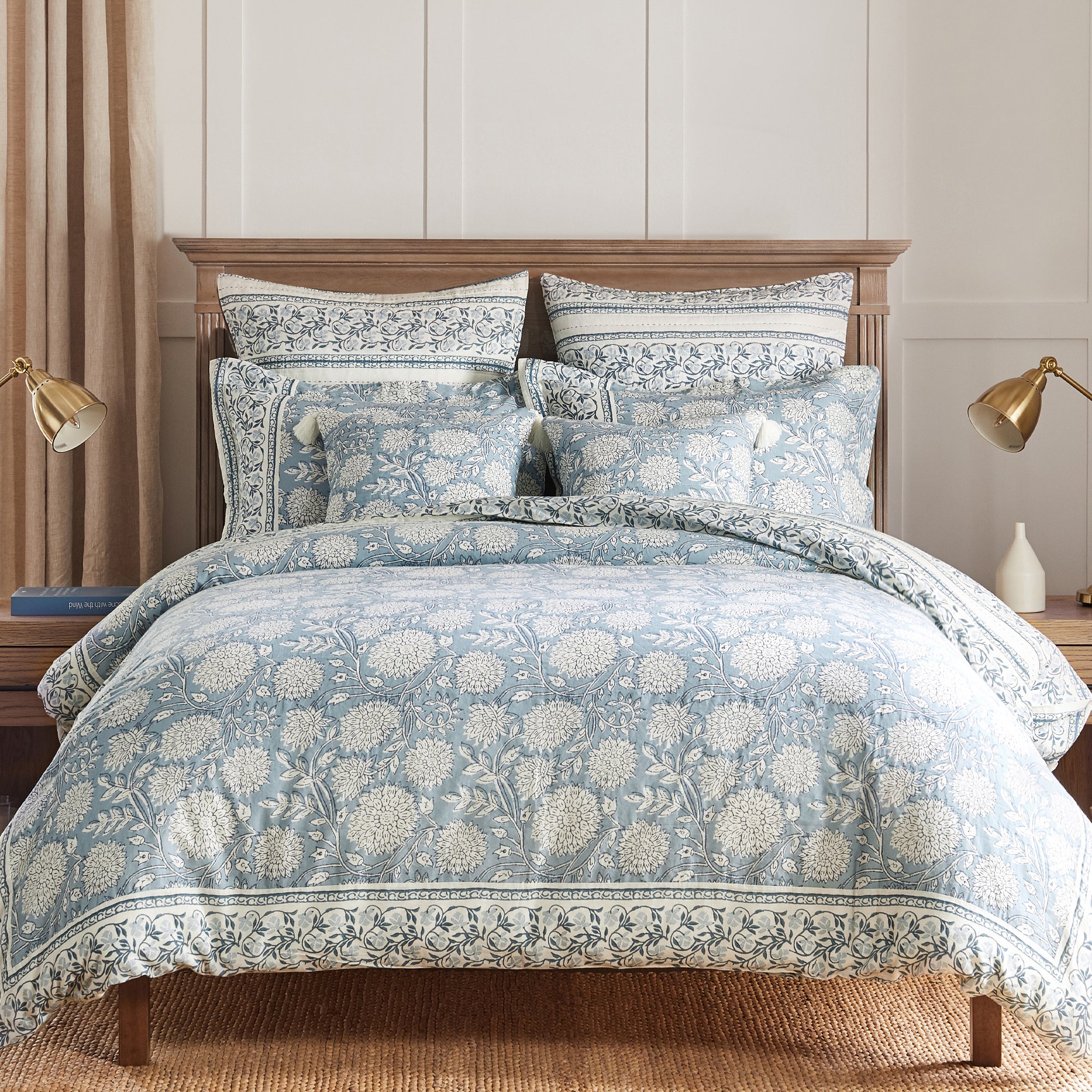 Adare Blue Duvet Cover Set