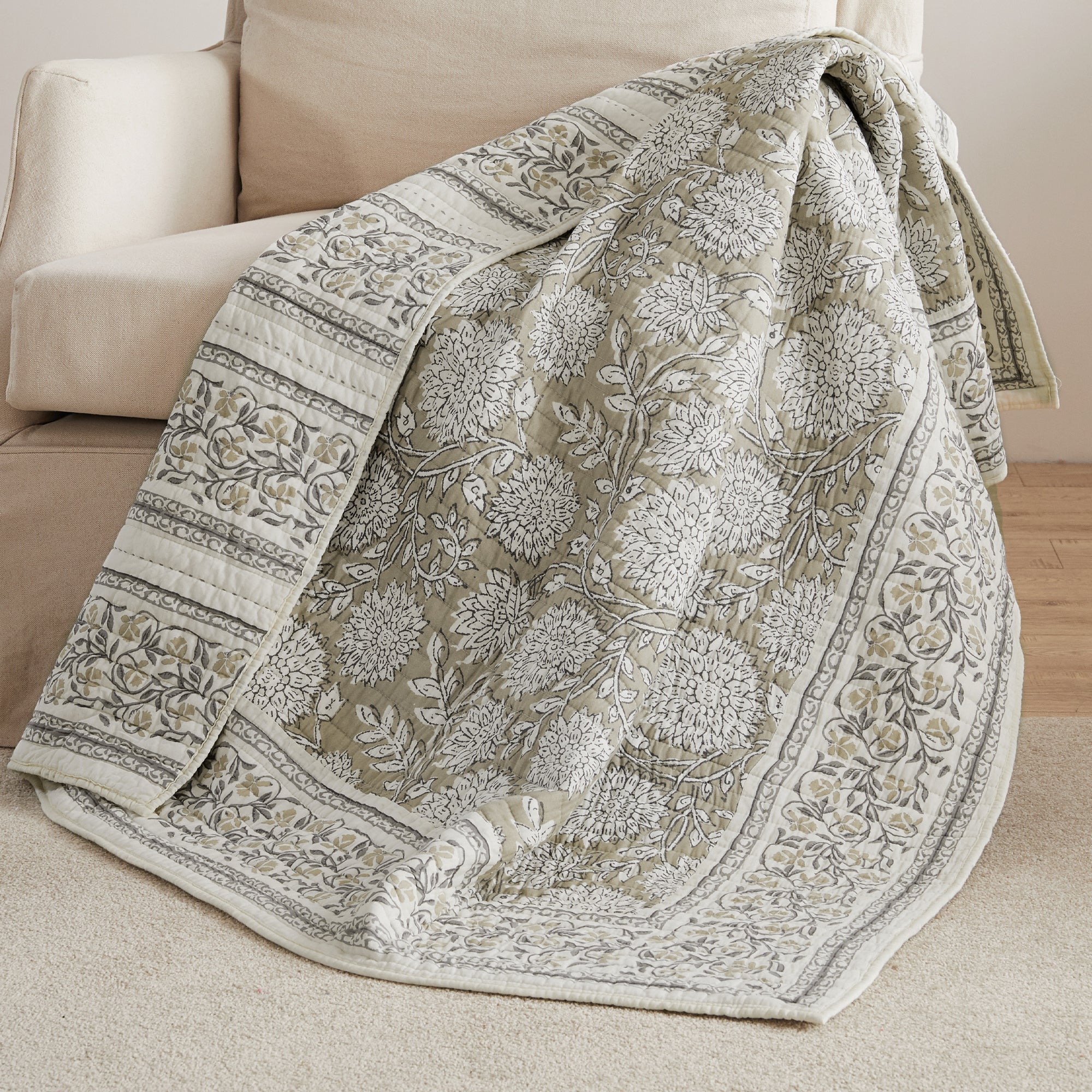 Adare Quilted Throw