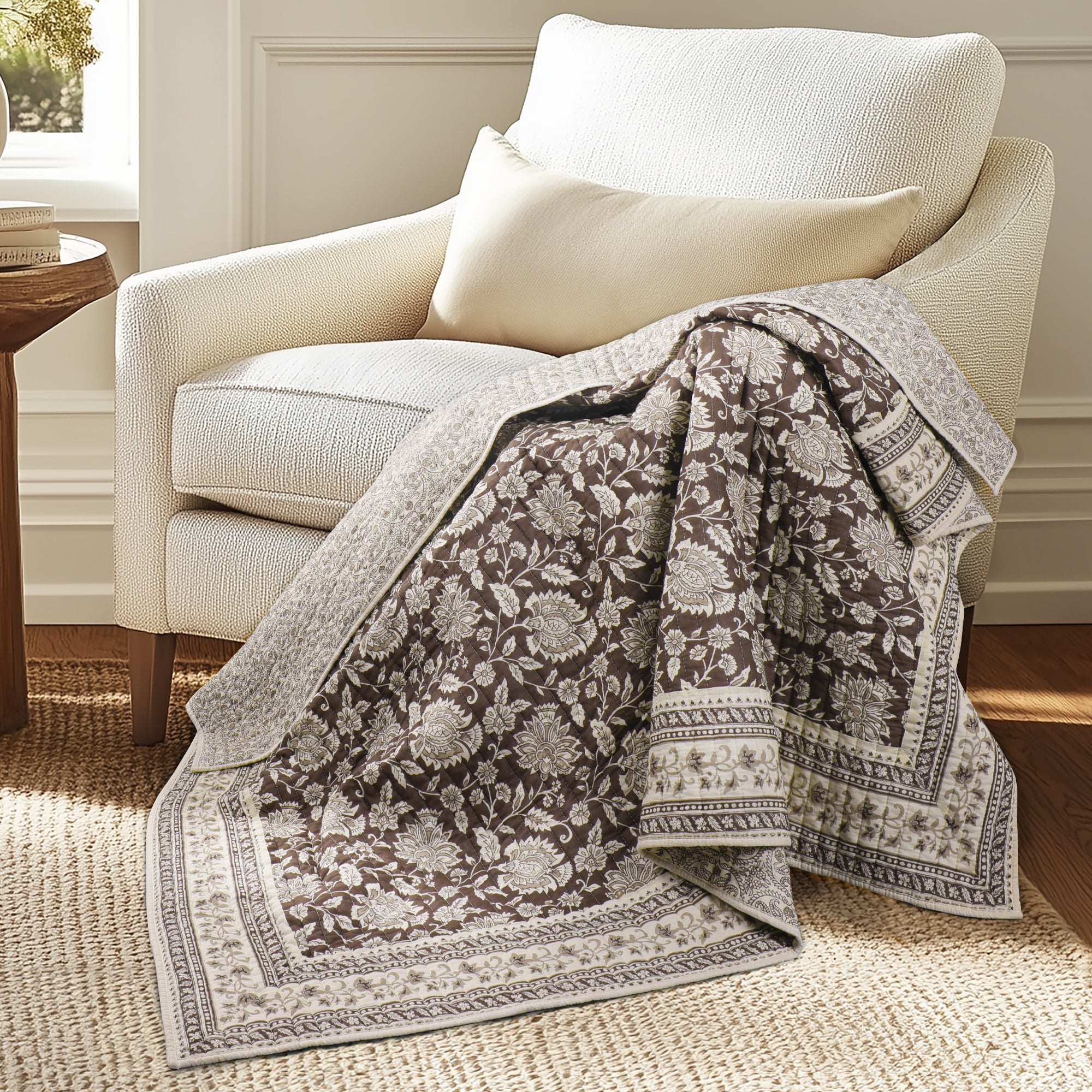 Adare Quilted Throw