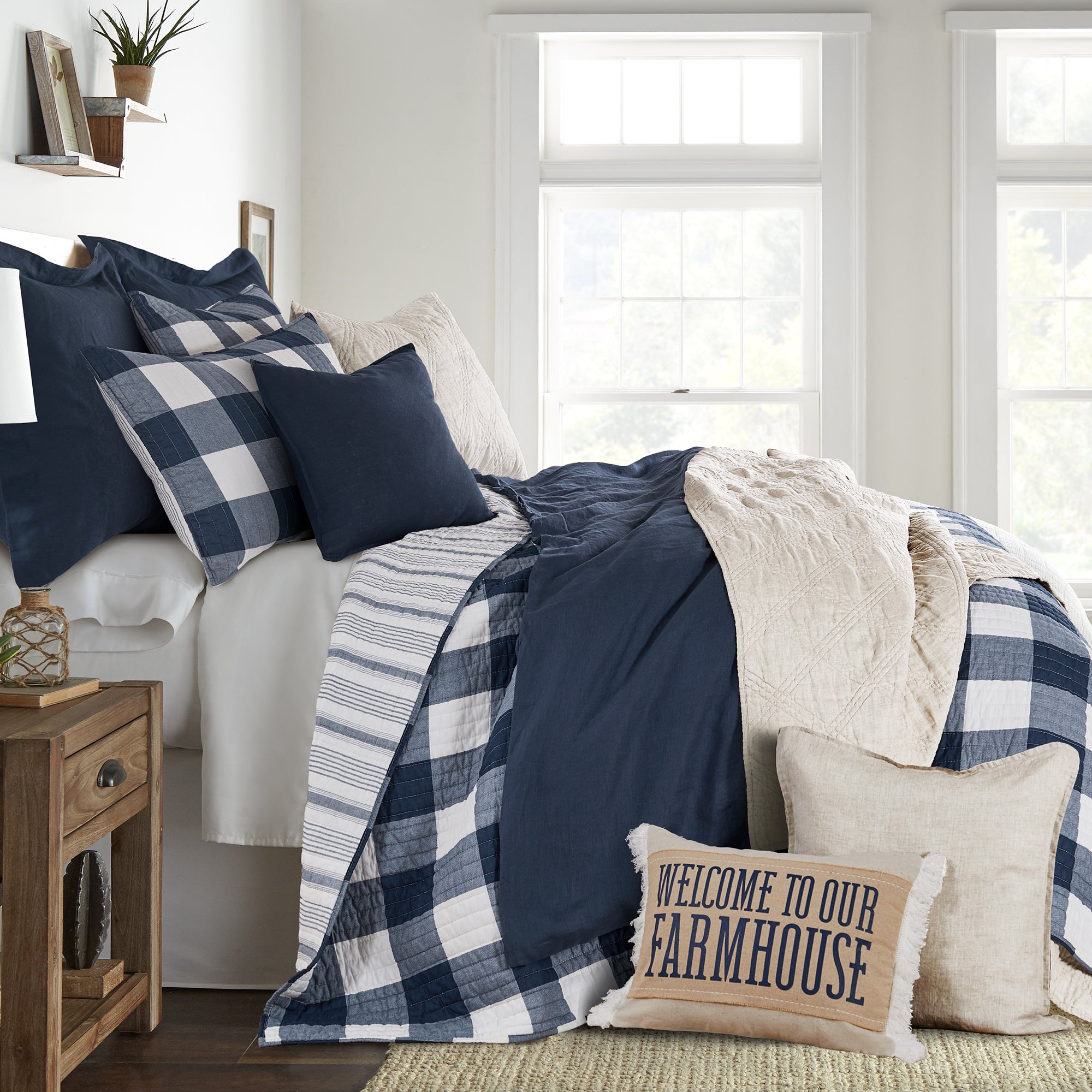 Levtex Home Washed Linen Duvet Cover Duvets