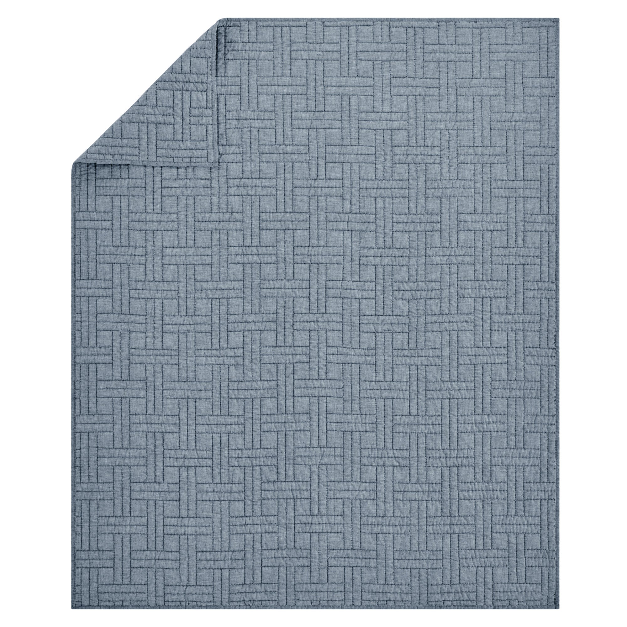 Levtex Home Melange Stitch Quilted Throw Throws