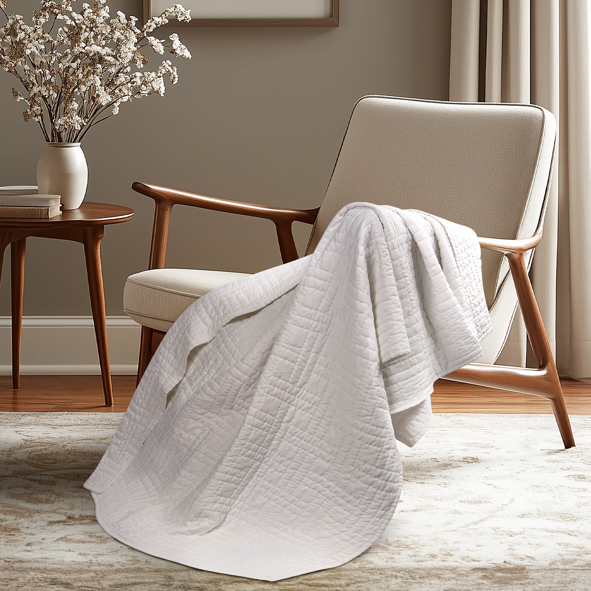 Levtex Home Melange Stitch Quilted Throw Throws