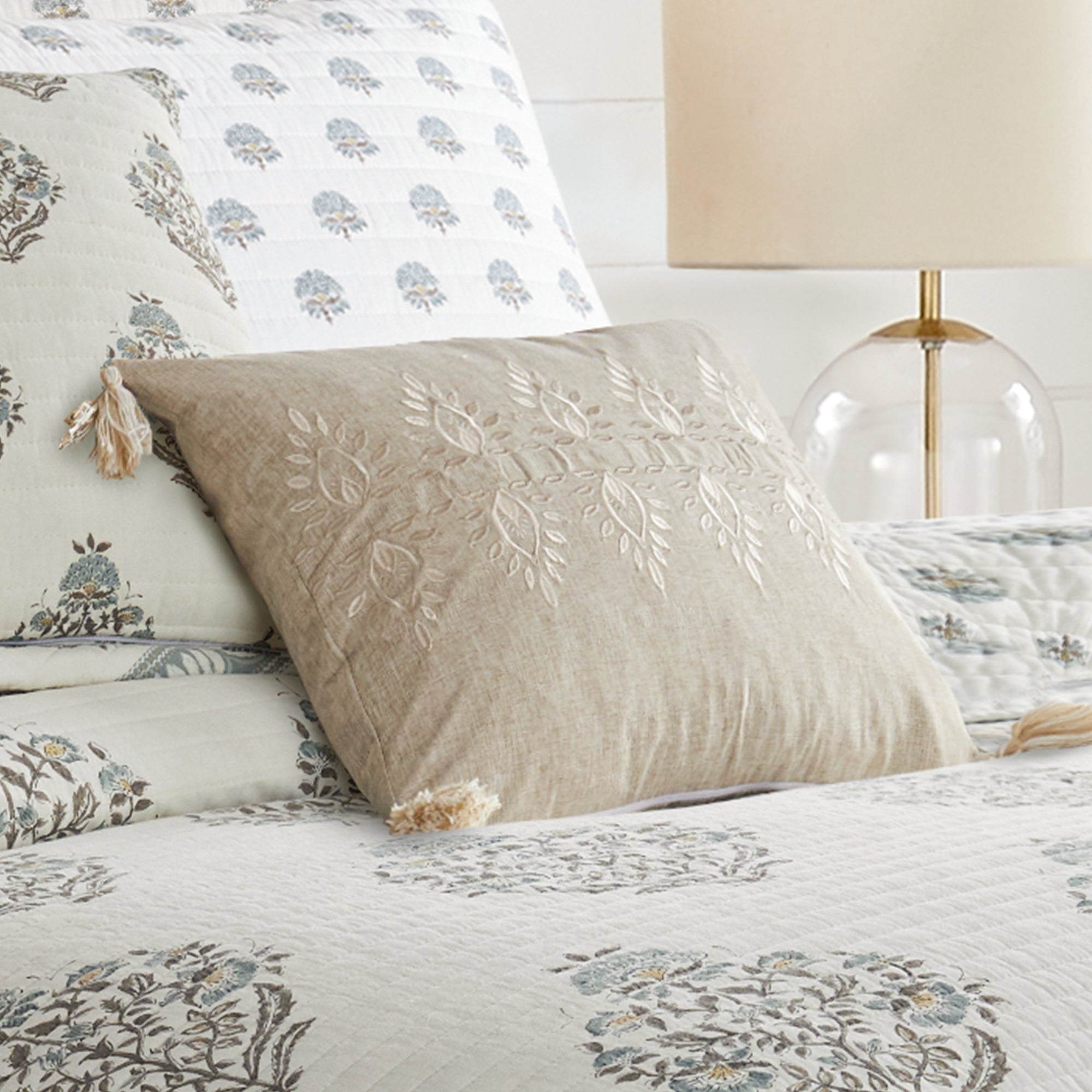Kamira Medallion Tassel Pillow