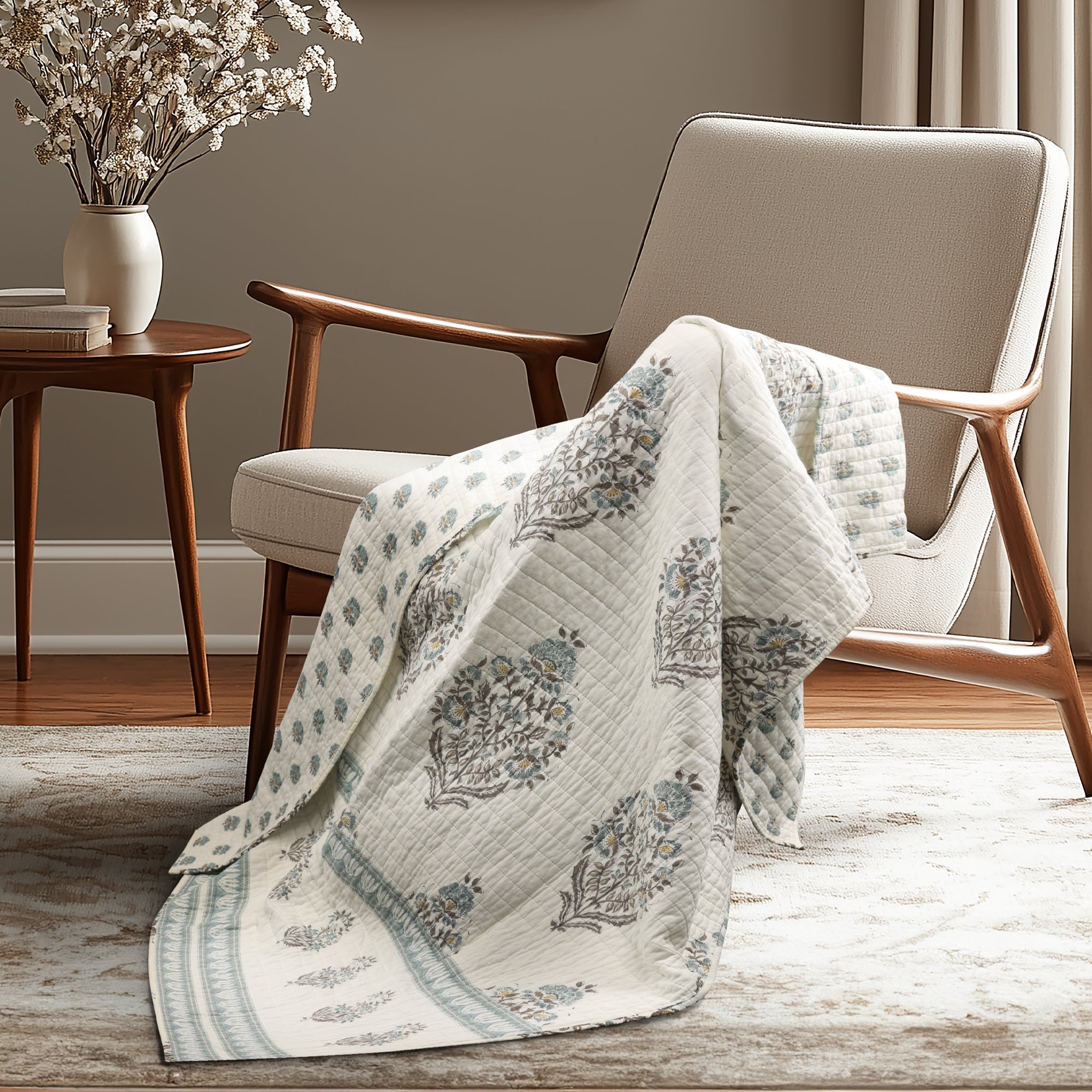 Levtex Home Kamira Quilted Throw Throws