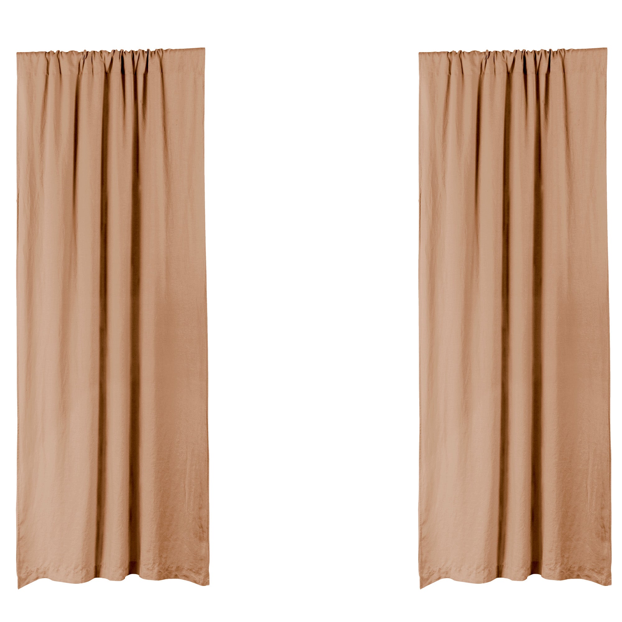 Levtex Home Washed Linen Drape Panel - Set of 2 Drapes