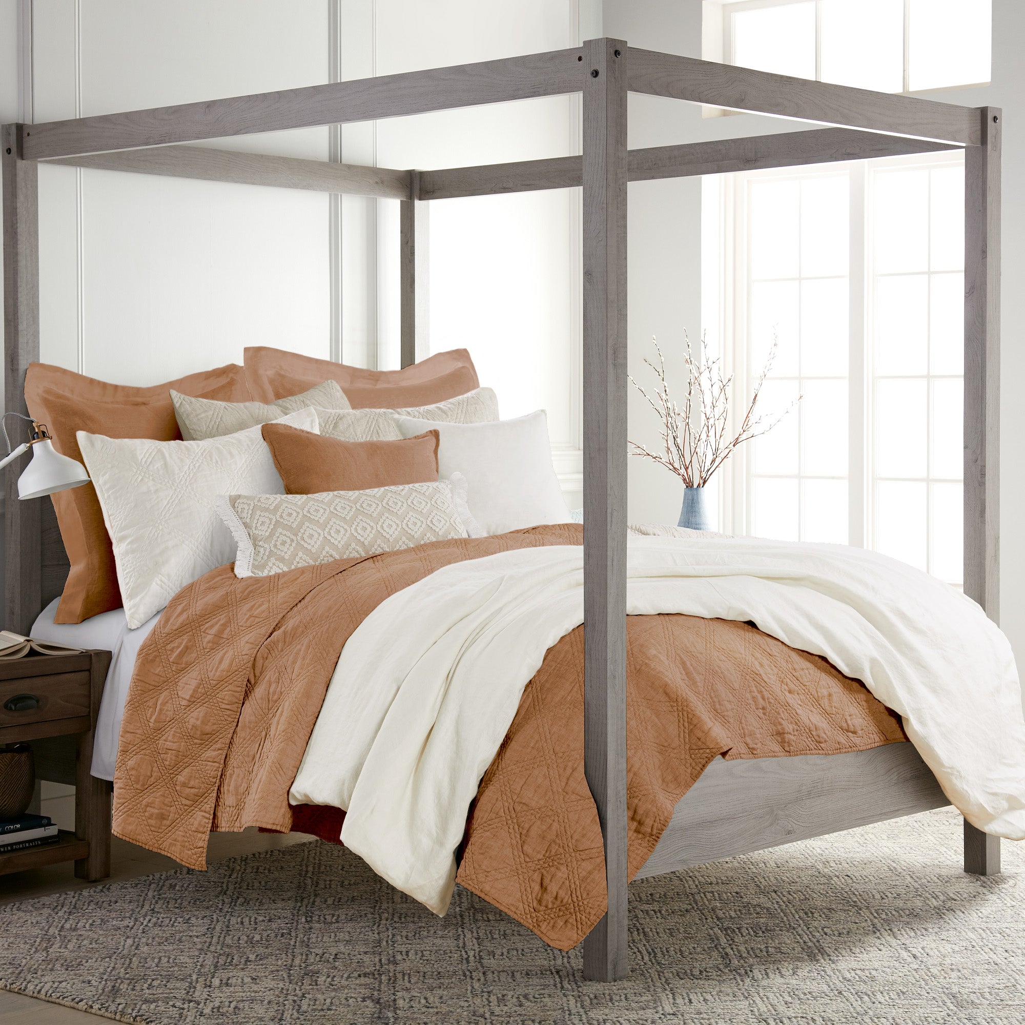 Levtex Home Washed Linen Quilt Quilts