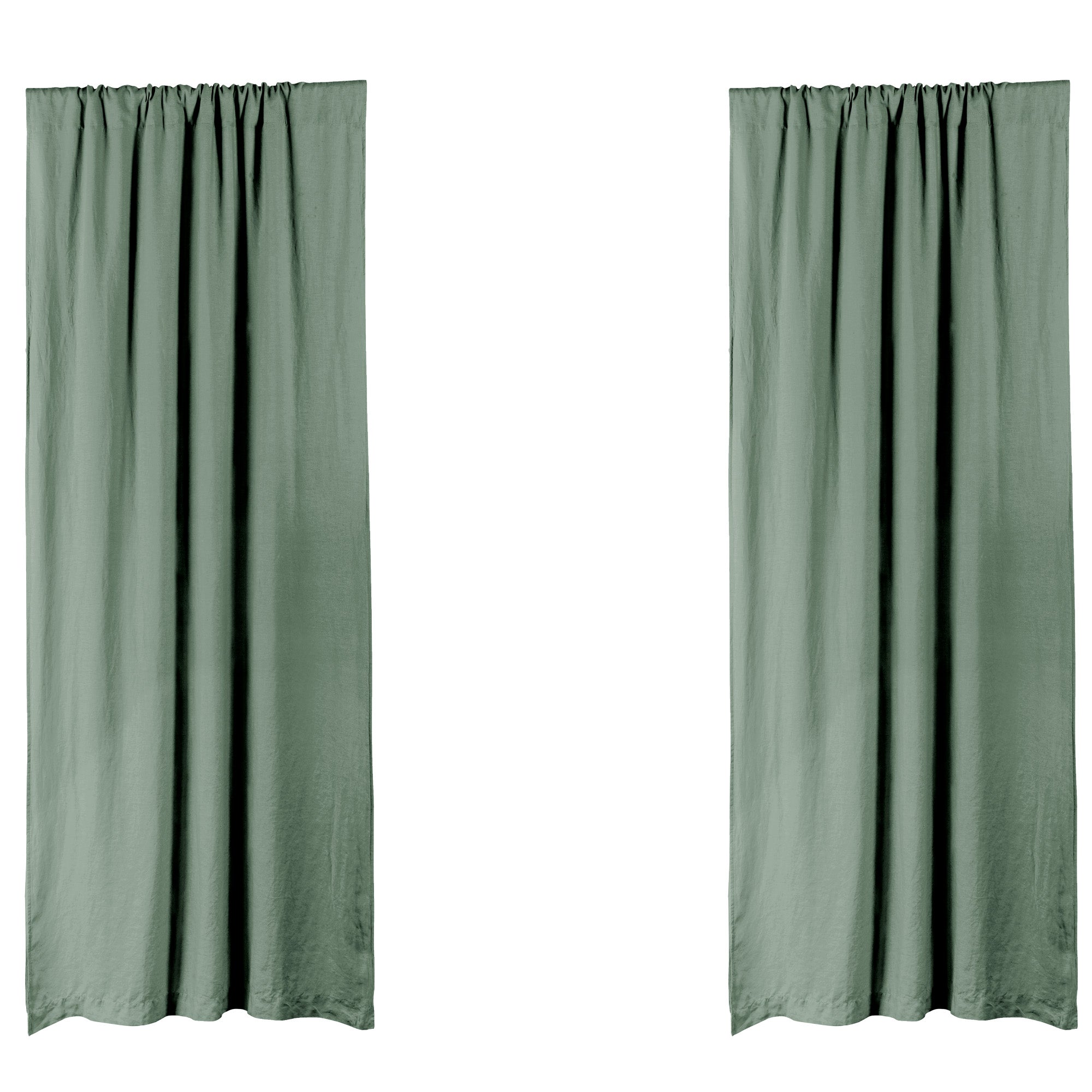 Levtex Home Washed Linen Drape Panel - Set of 2 Drapes