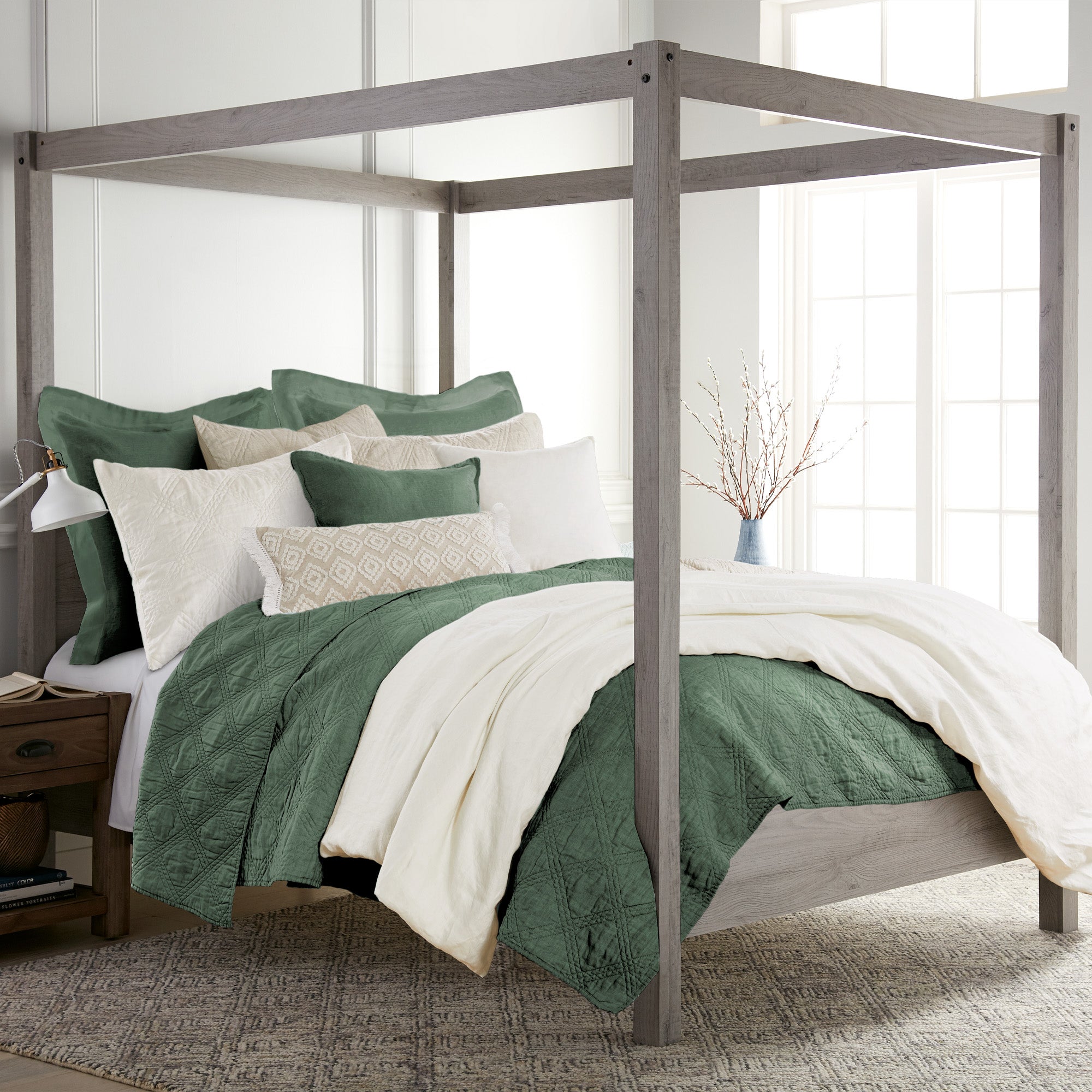 Levtex Home Washed Linen Quilt Quilts