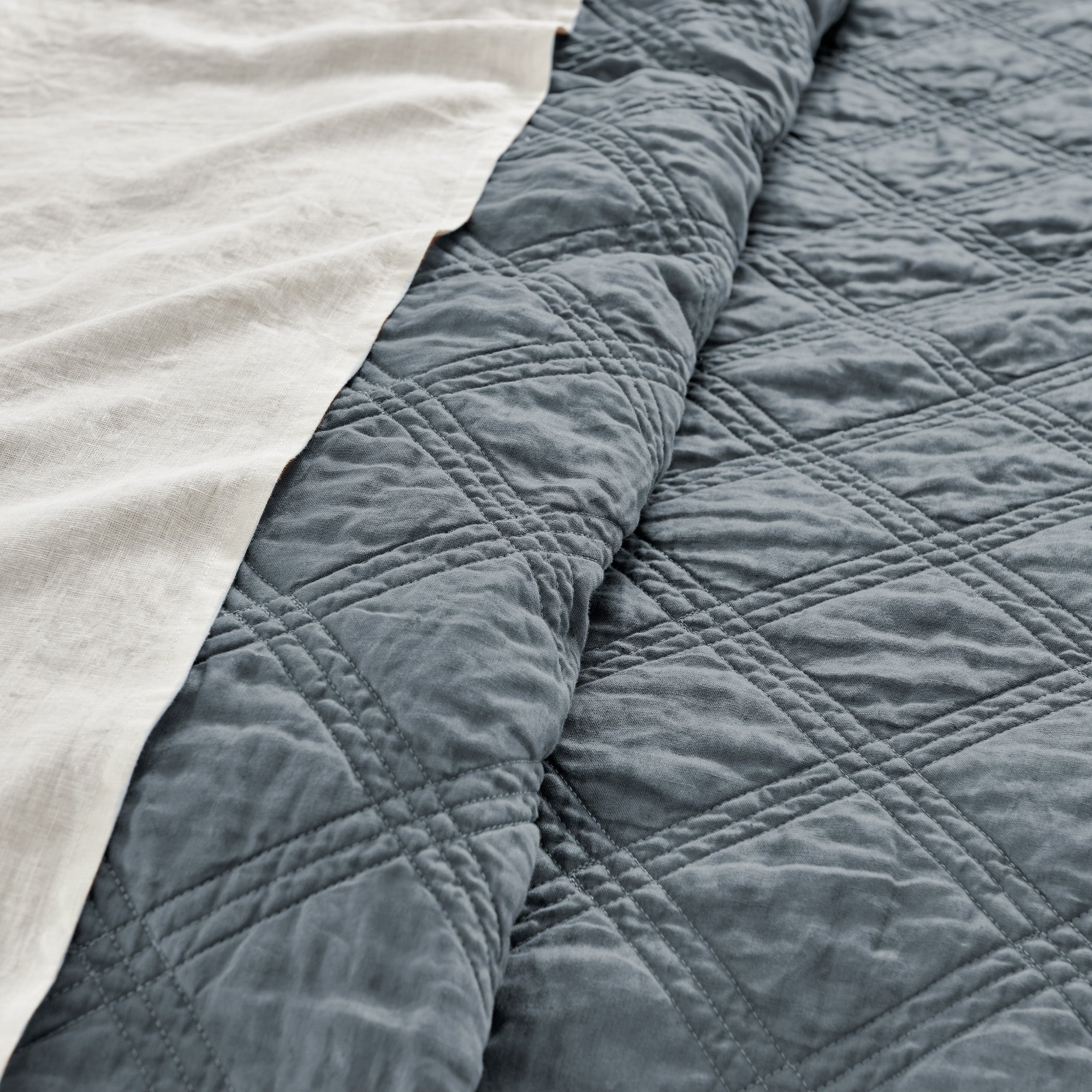 Levtex Home Washed Linen Quilt Quilts