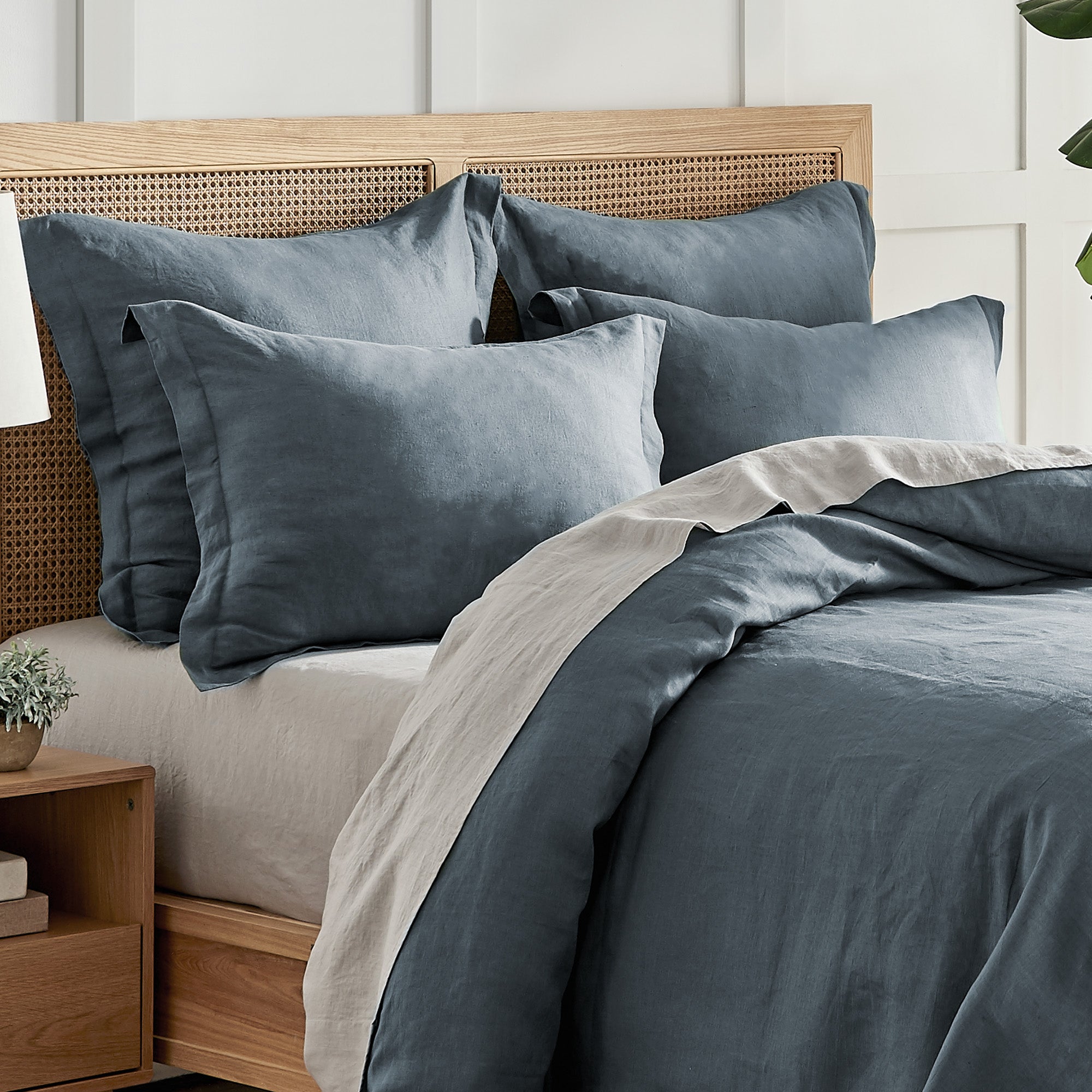 Levtex Home Washed Linen Sham Shams