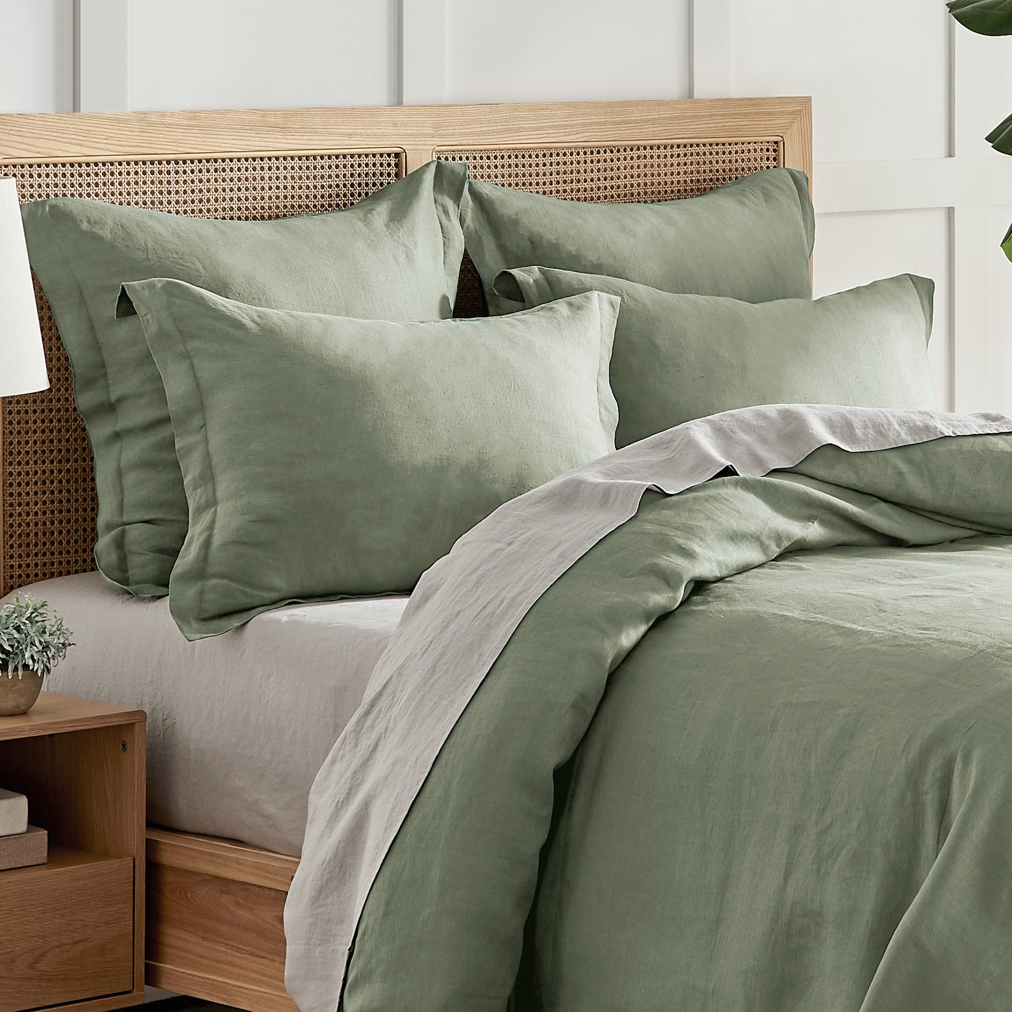 Levtex Home Washed Linen Sham Shams