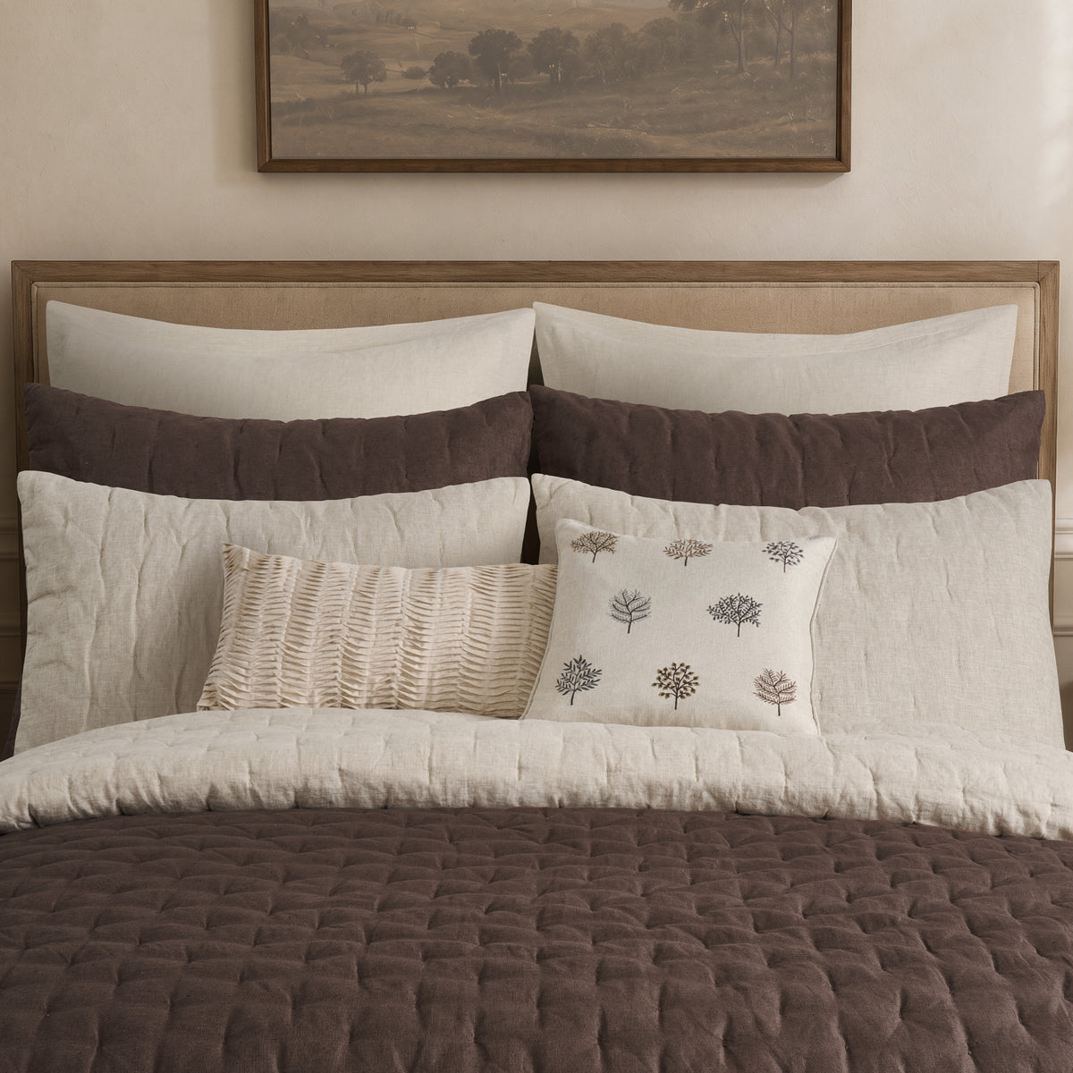 French Flax Signature Linen Quilt