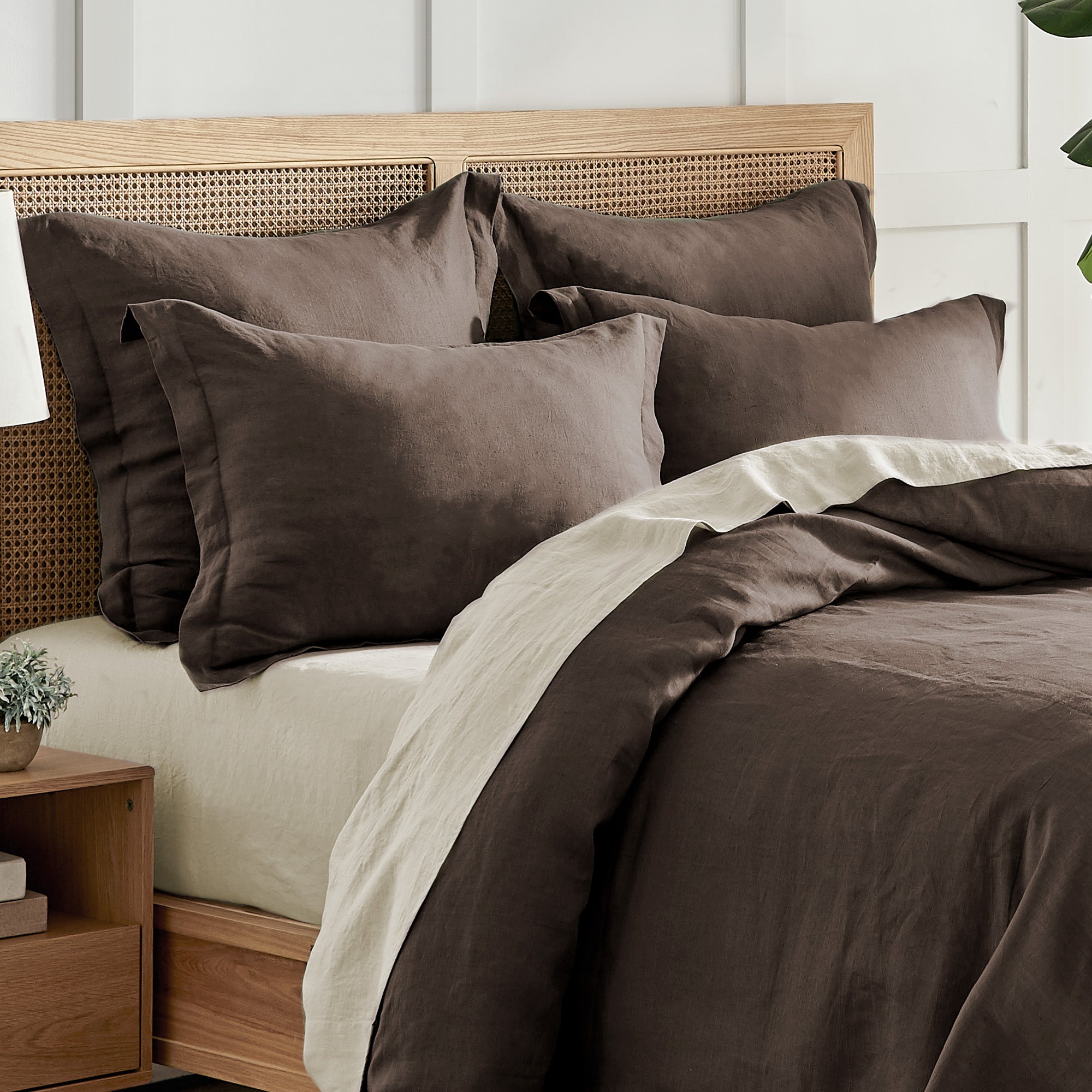Levtex Home Washed Linen Sham Shams
