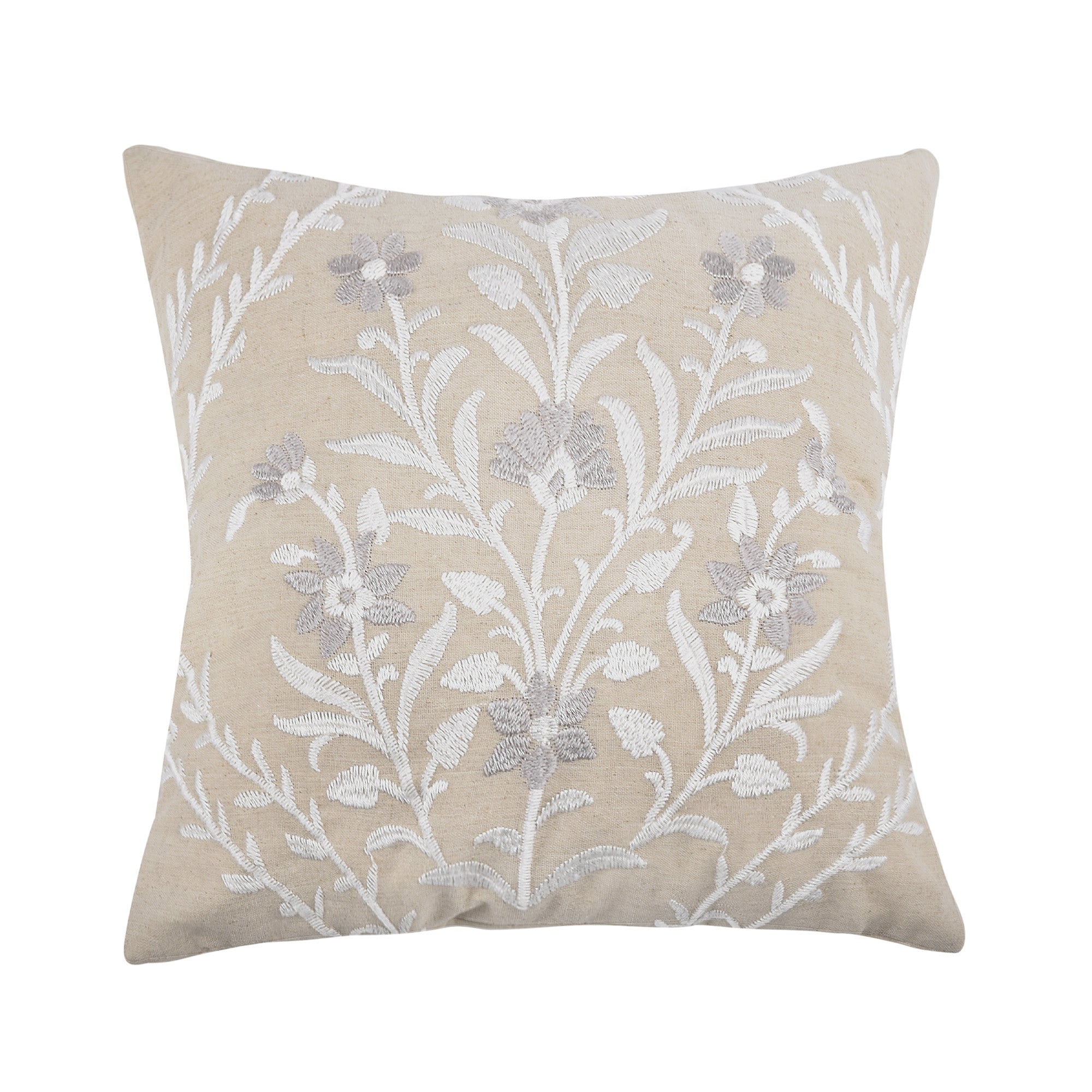 Levtex Home Eyelet Embroidered Floral Pillow Decorative Pillows