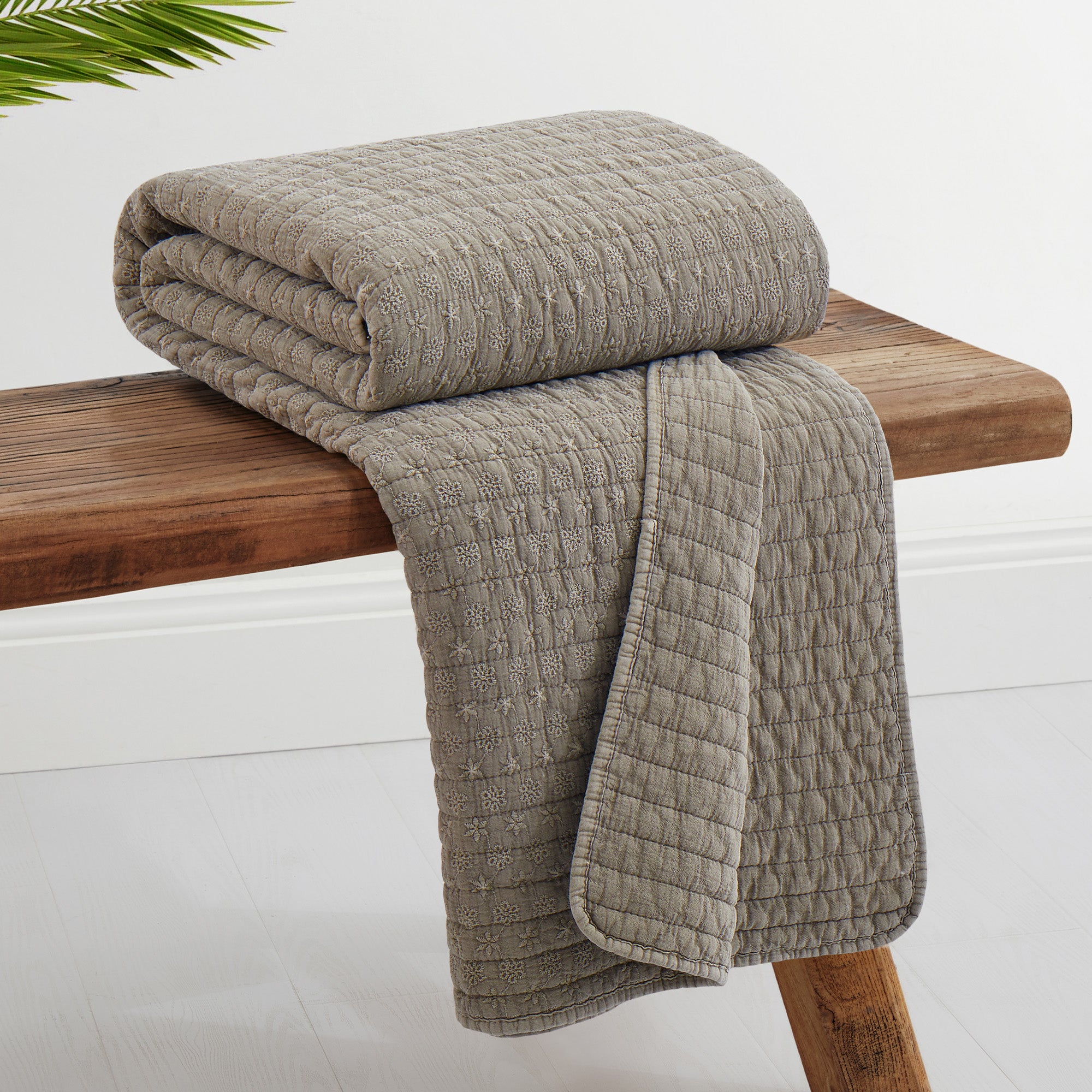 Levtex Home Eyelet Quilted Throw Throws