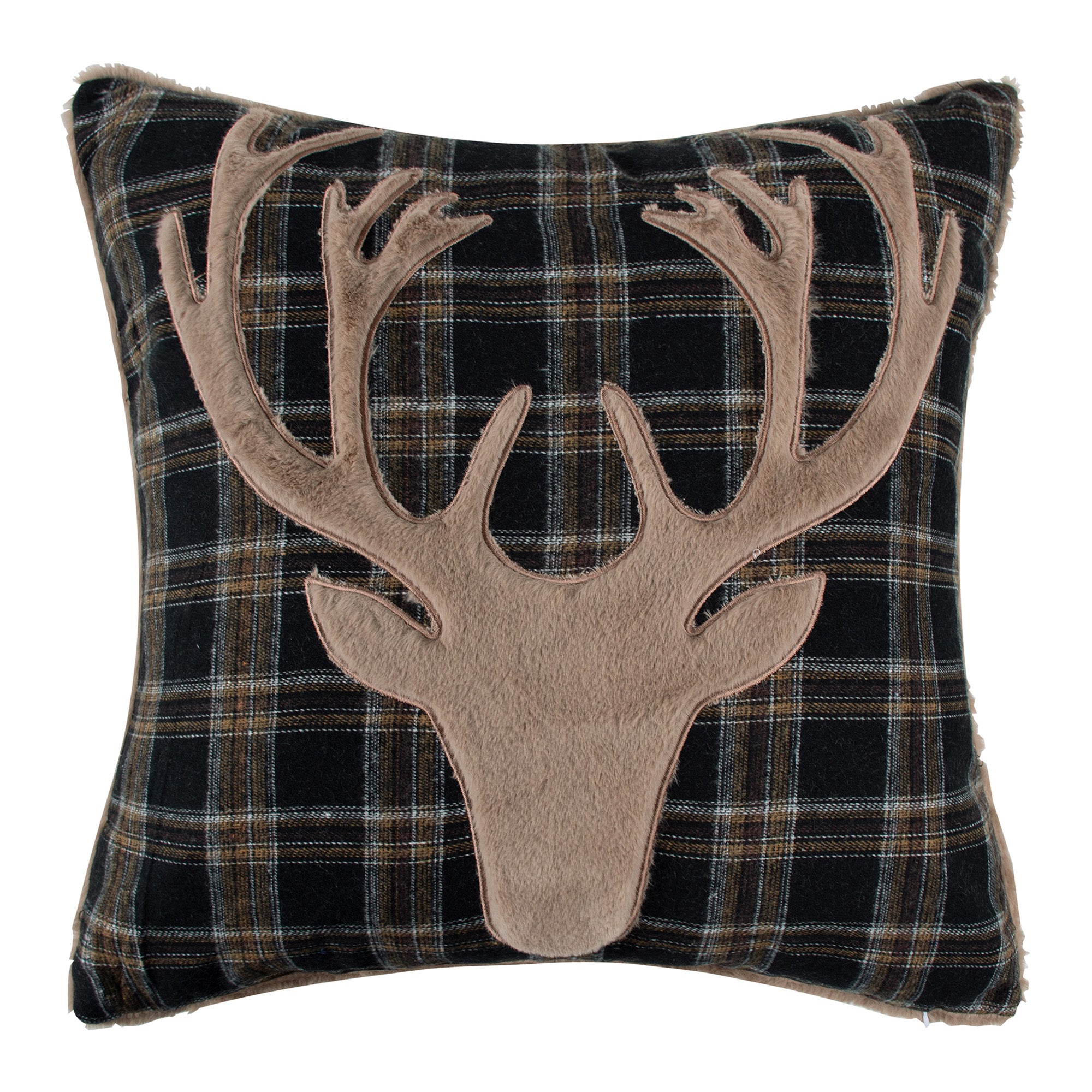 Levtex Home Lodge Toile Antler Pillow Decorative Pillows