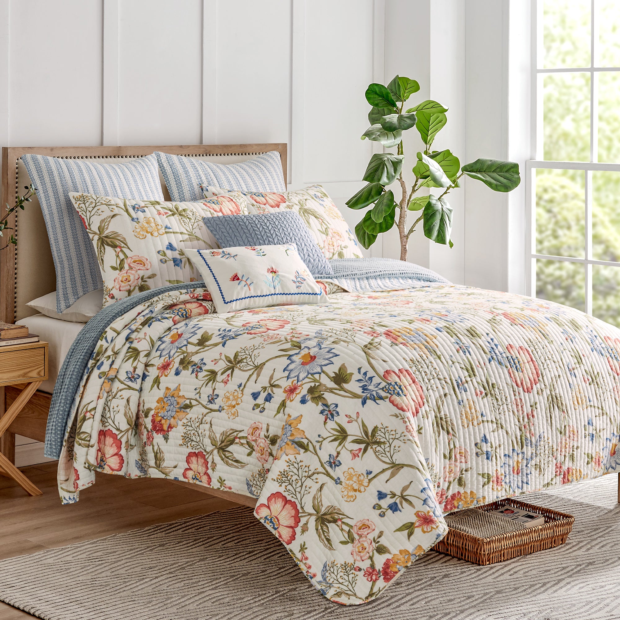 Levtex Home Maileen Euro Sham Set of 2 Euro Shams