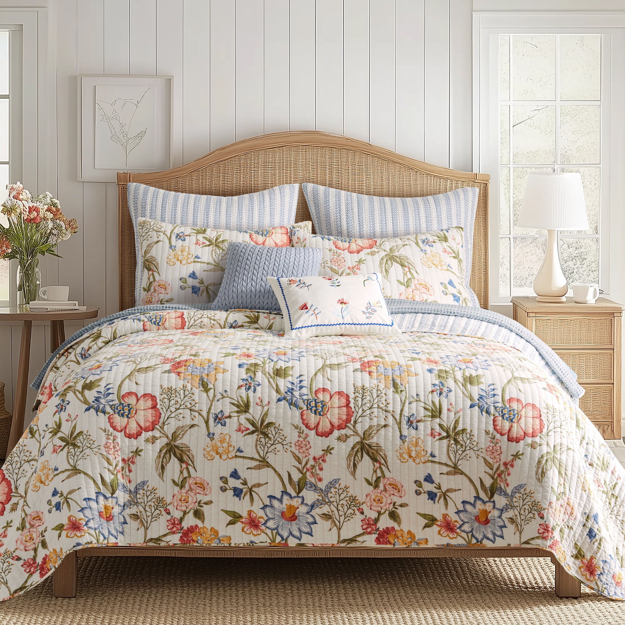 Levtex Home Maileen Euro Sham Set of 2 Euro Shams