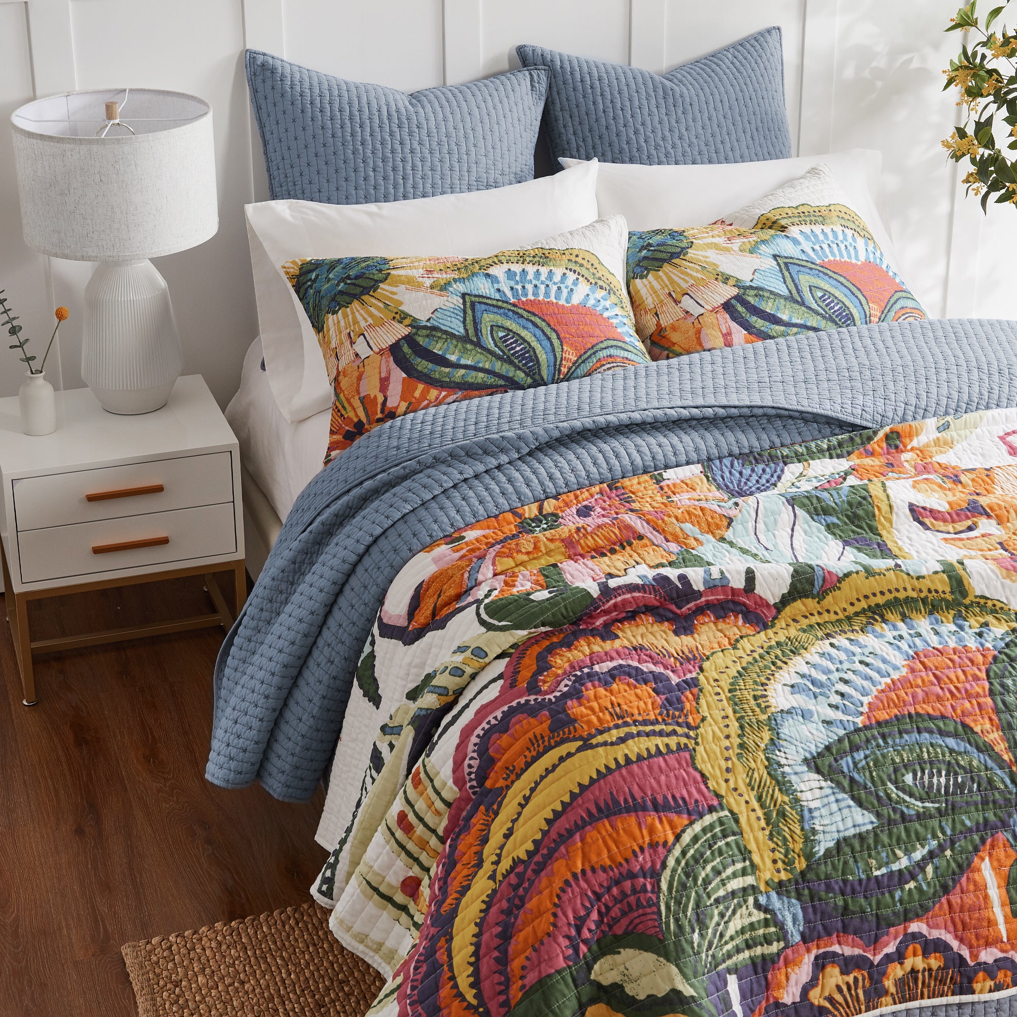 Grandiflora Quilt Set