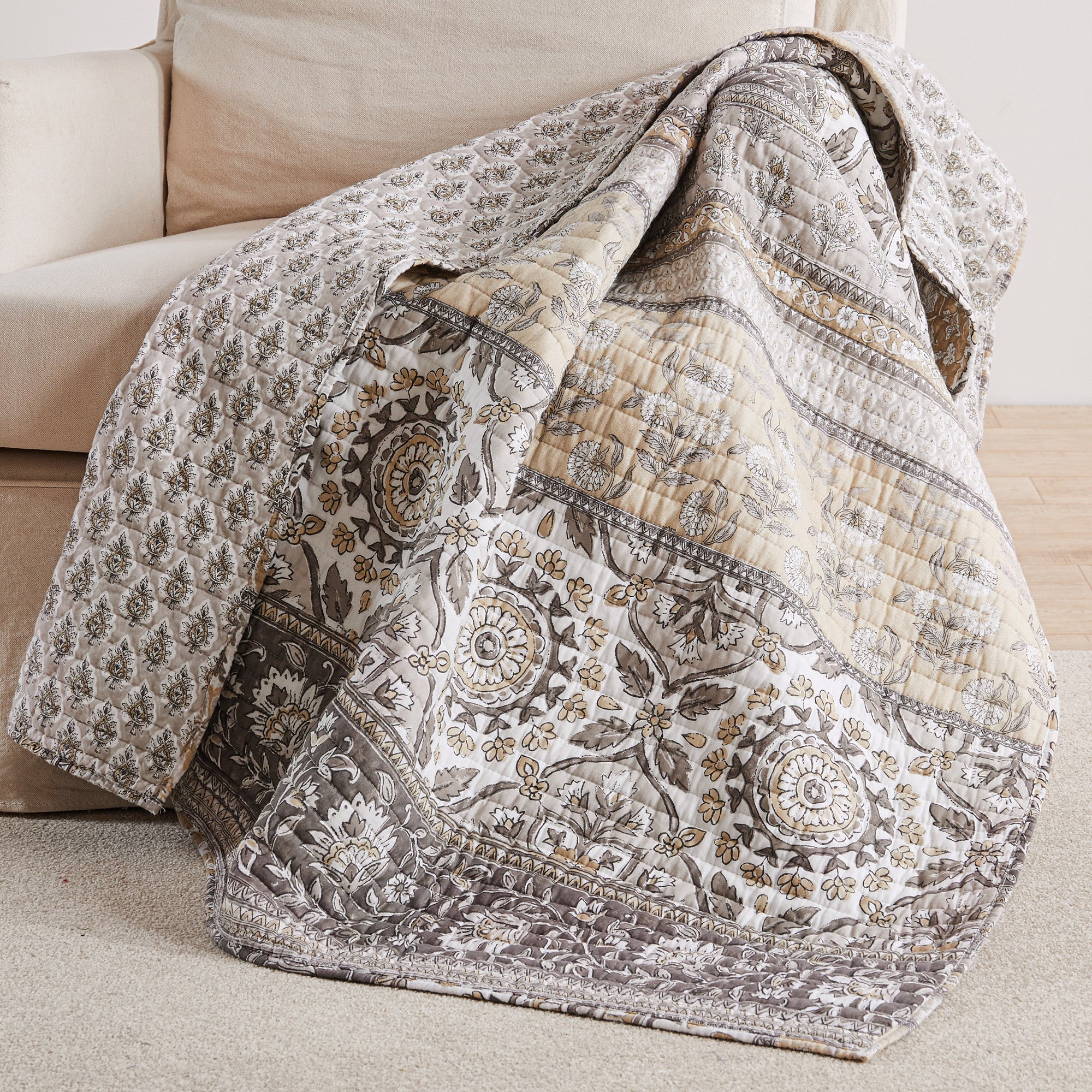 Lirelle Quilted Throw