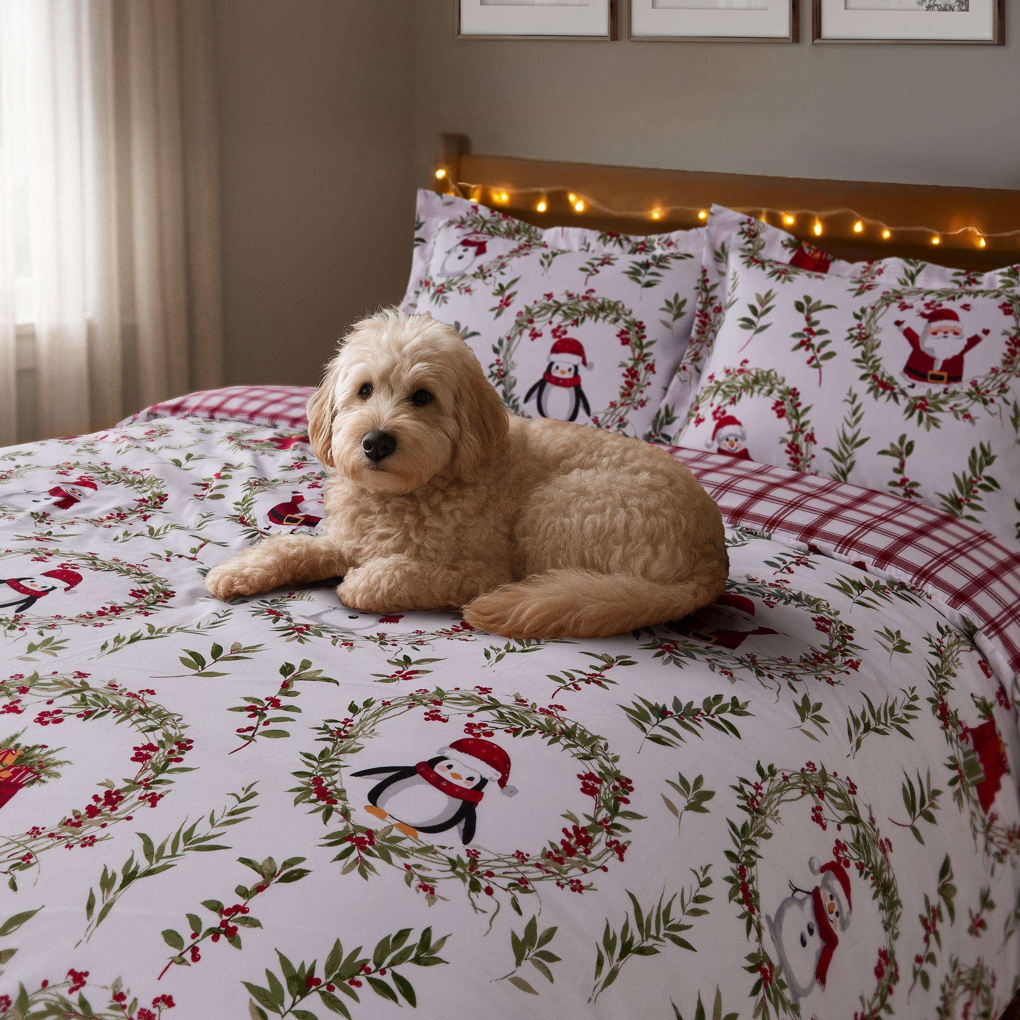 Pine & Plaid Duvet Cover Set