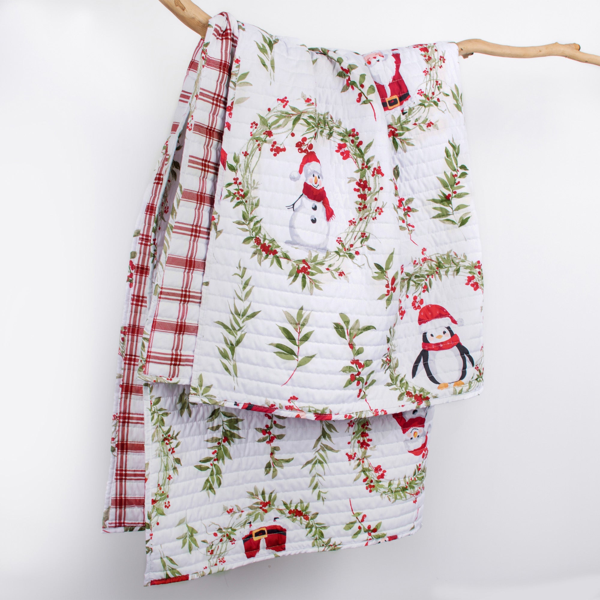 Levtex Home Pine & Plaid Quilted Throw Throws