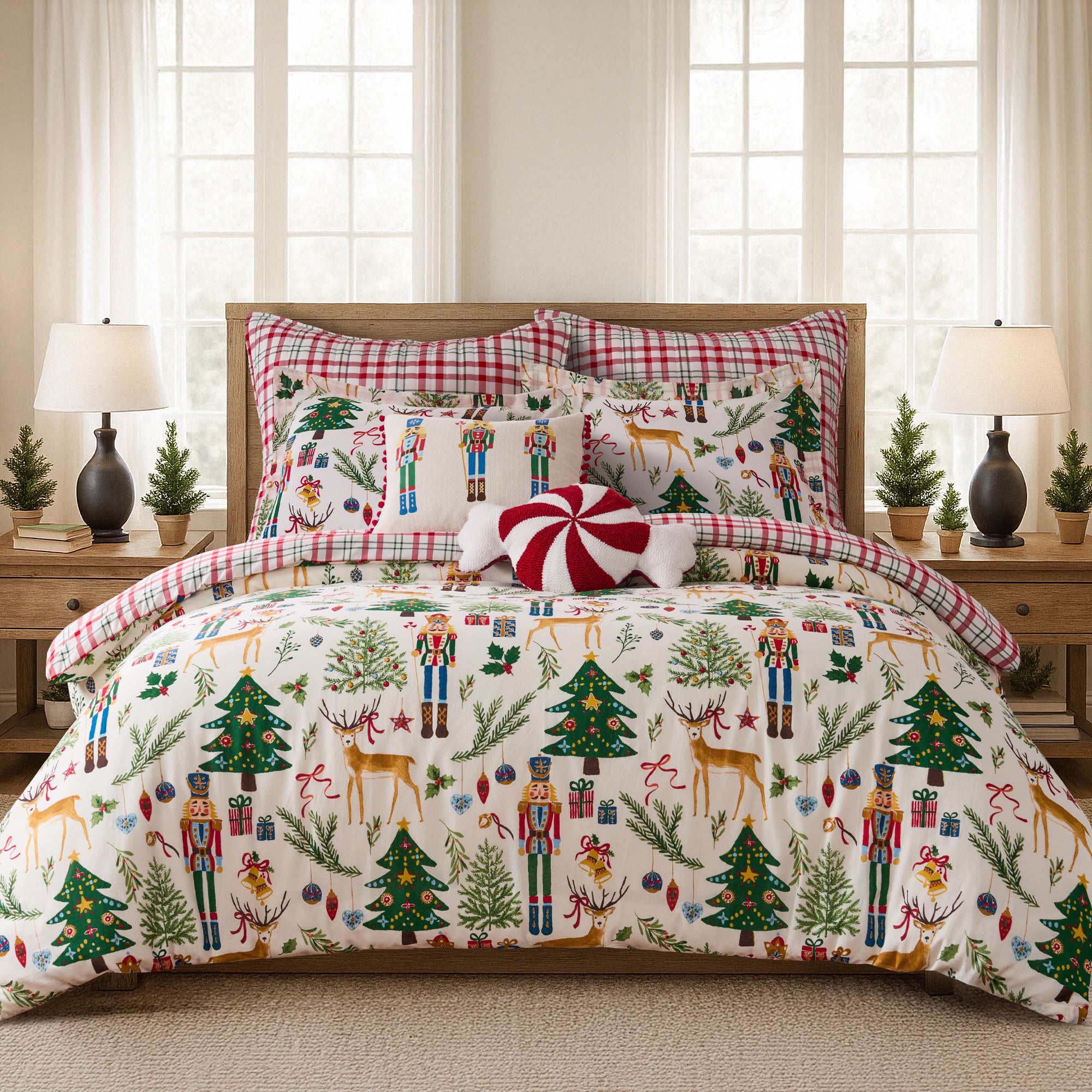 Levtex Home Nutcracker Duvet Cover Set Duvets