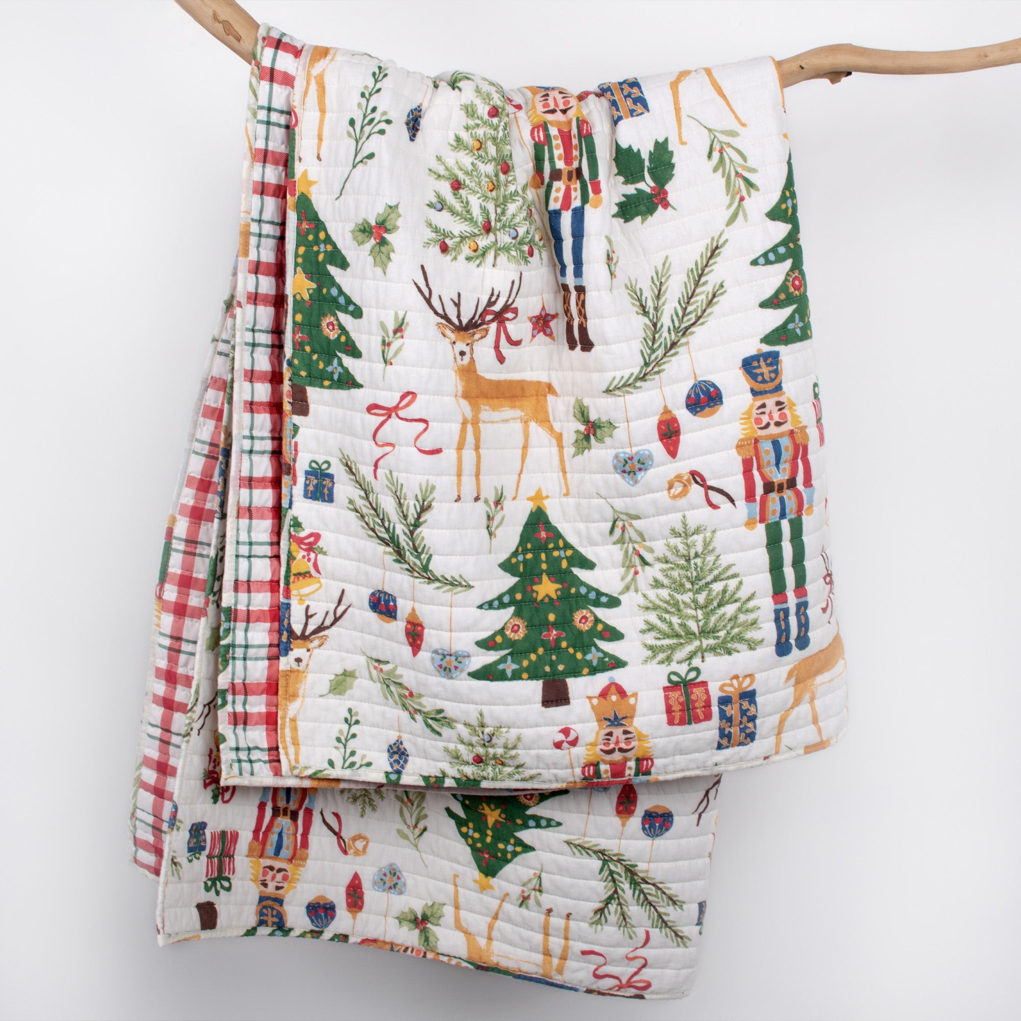 Levtex Home Nutcracker Quilted Throw Throws