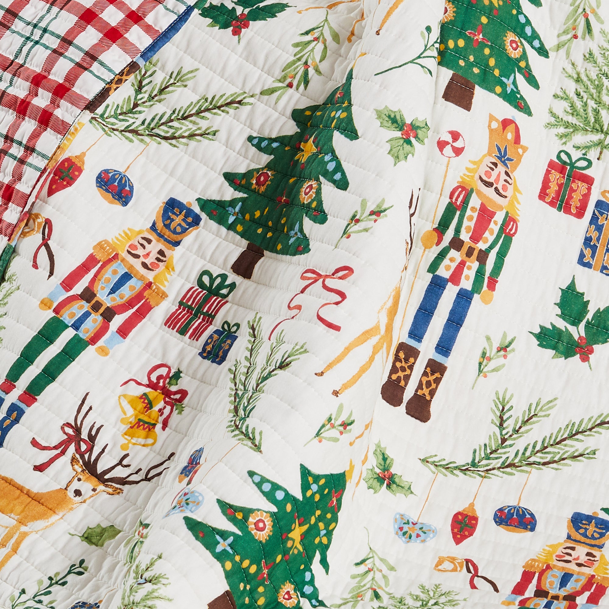 Levtex Home Nutcracker Quilted Throw Throws