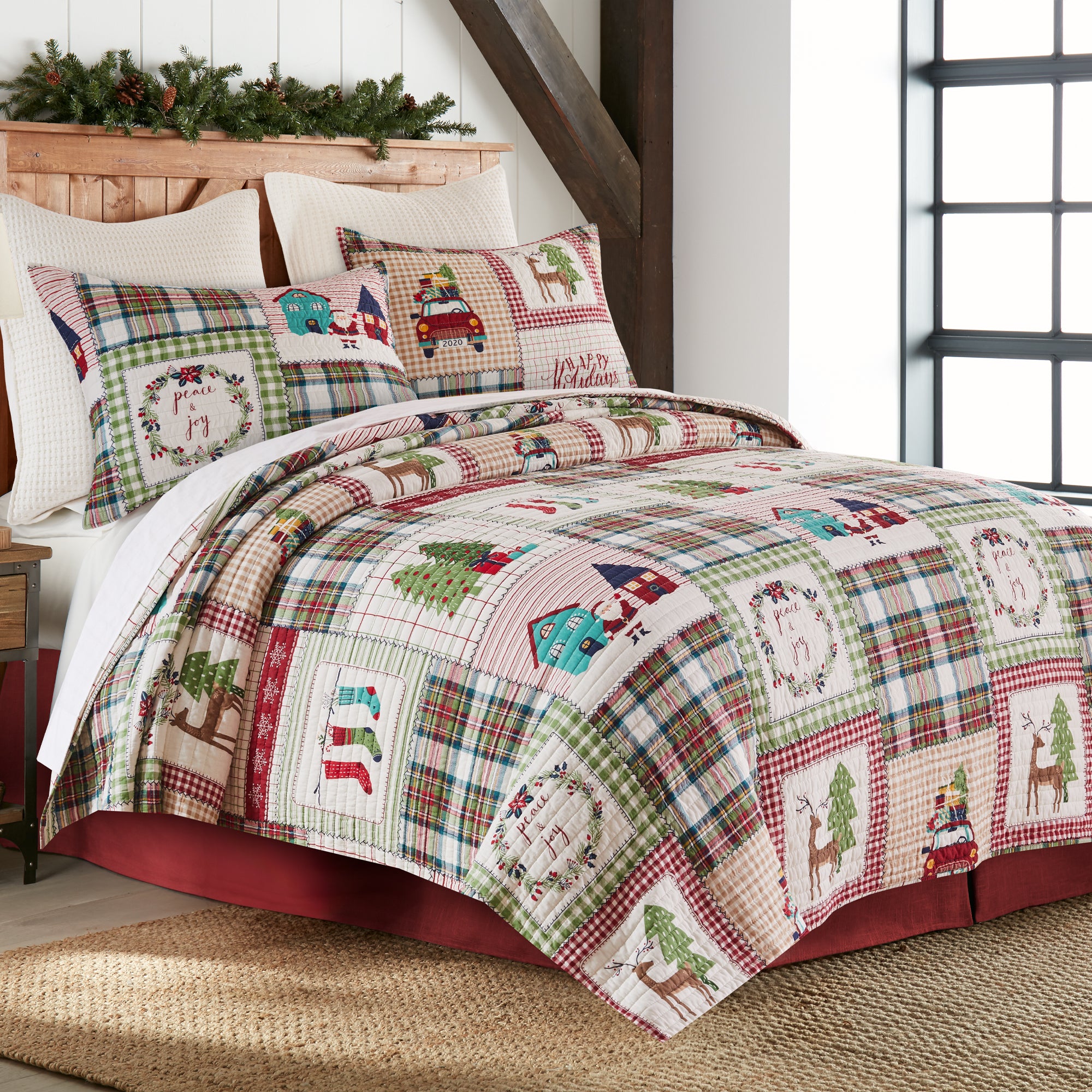 Levtex Home Home for Christmas Quilt Set Quilts