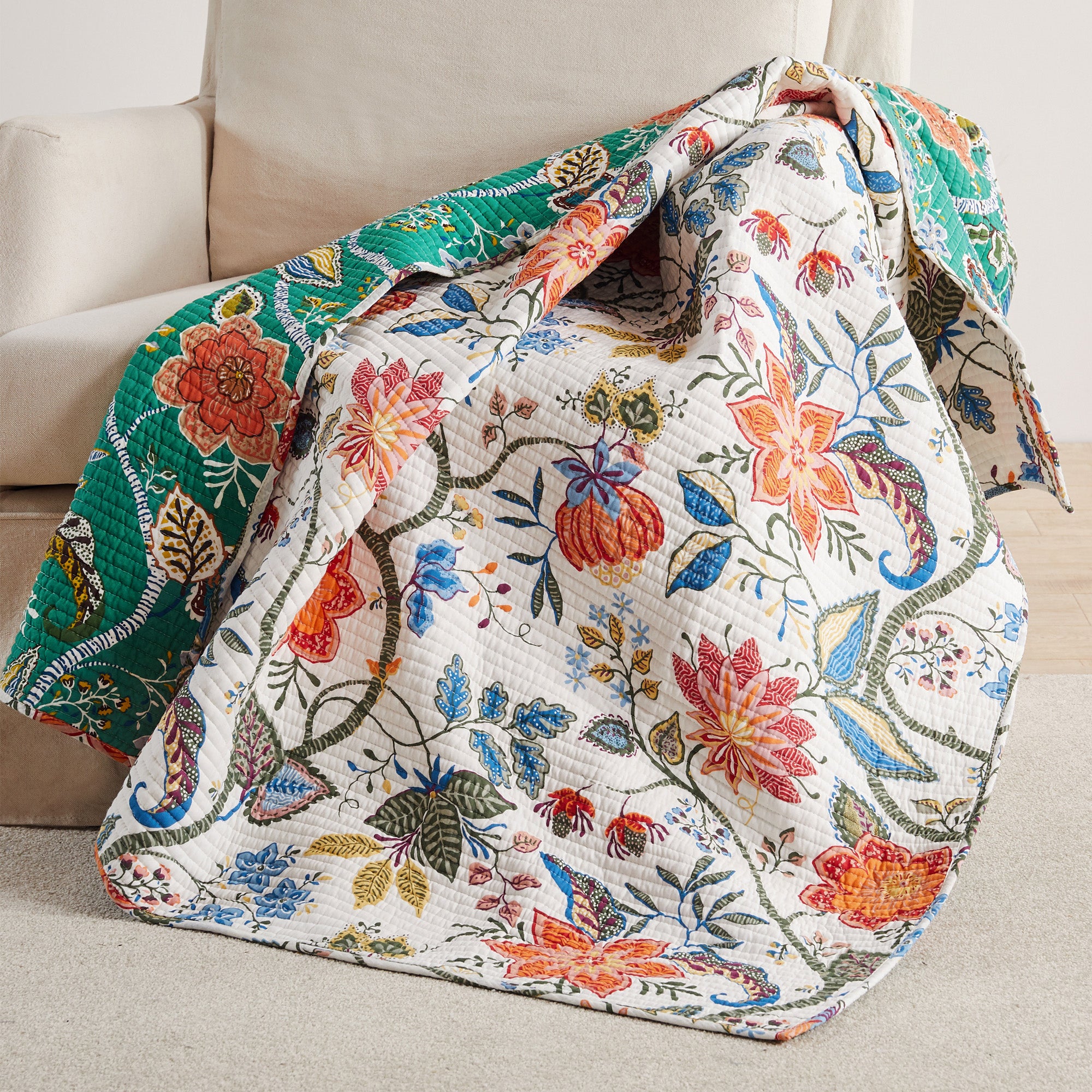 Levtex Home Carmina Quilted Throw Throws