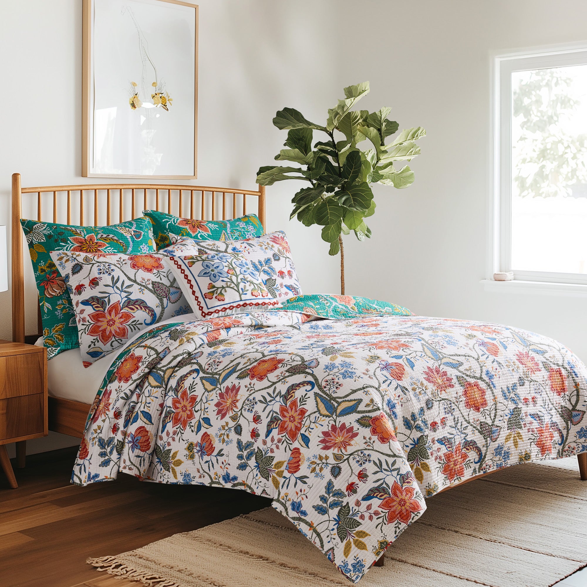 Levtex Home Carmina Euro Sham Set of 2 Euro Shams
