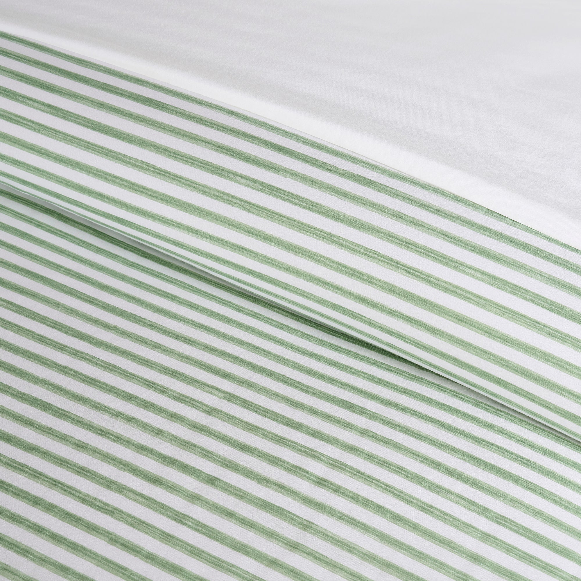 Martha Stripe Blue Comforter Set