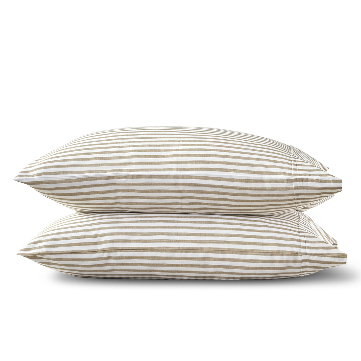 Martha Stripe Cotton Sateen Pillowcase Set