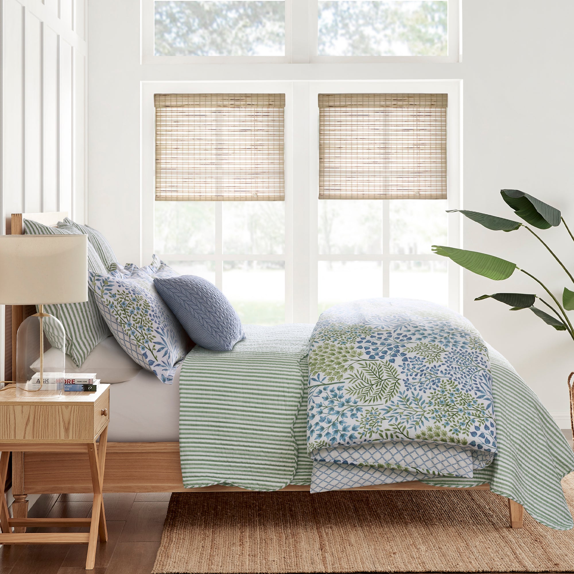 Martha Stripe Quilt Set