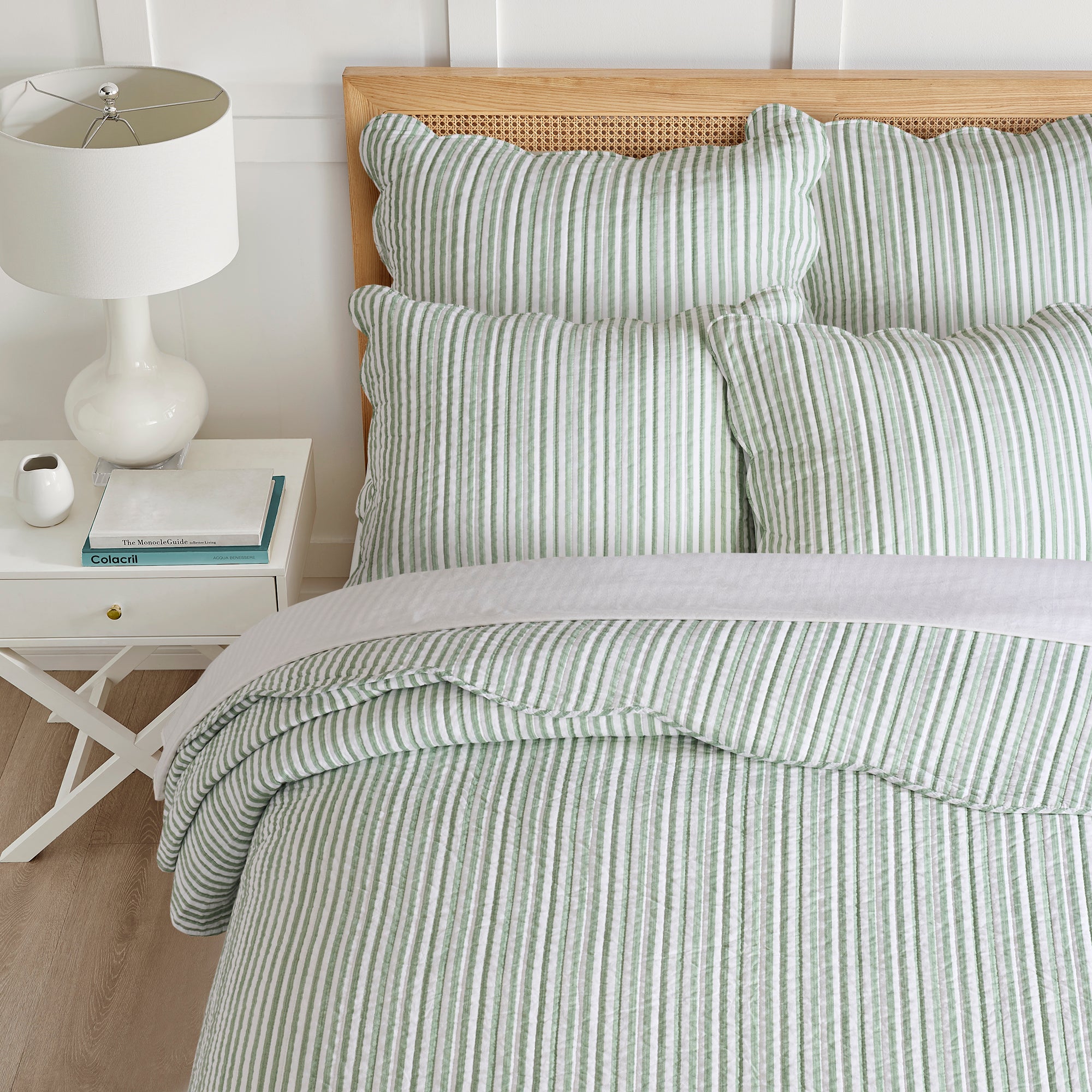 Martha Stripe Quilt Set